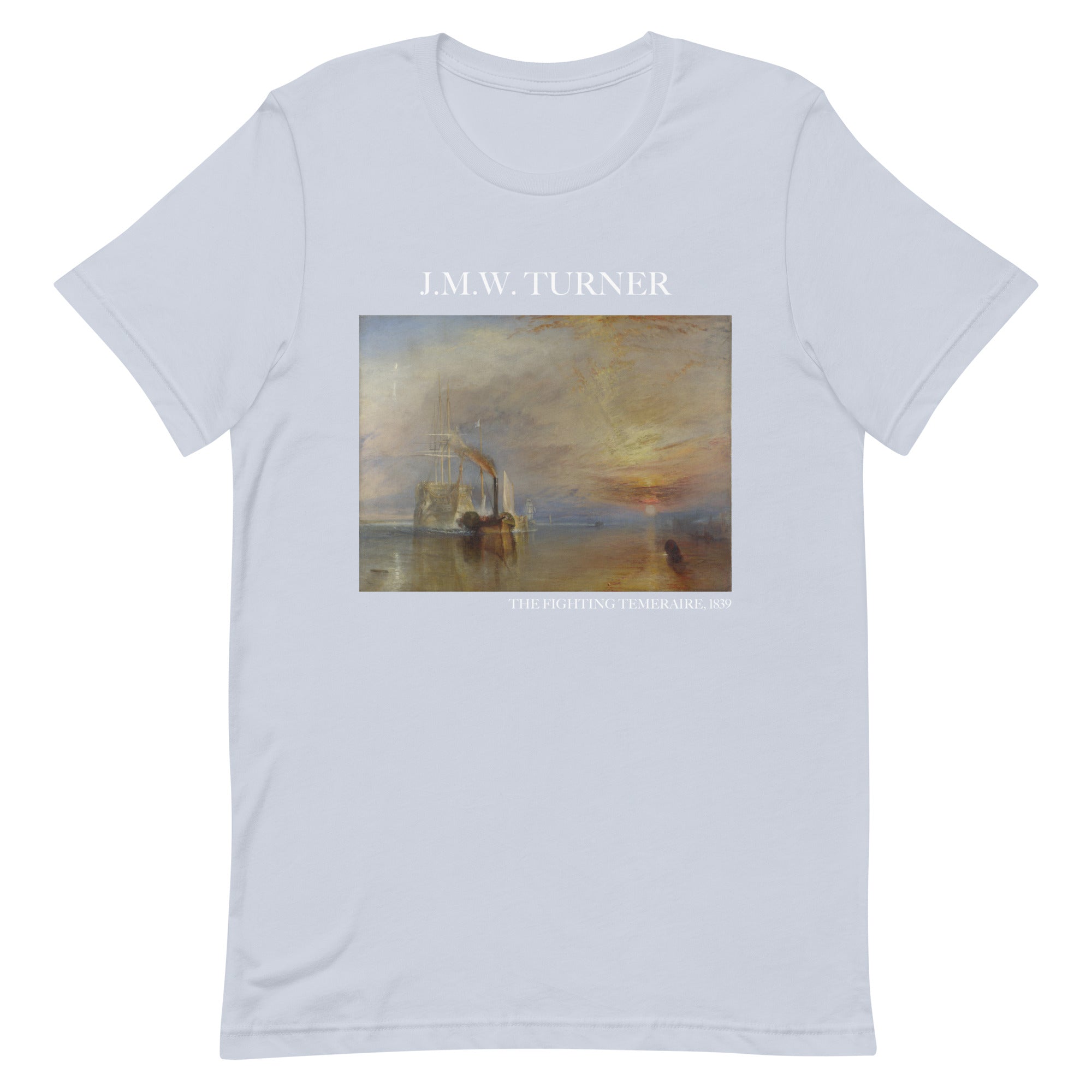 J.M.W. Turner 'The Fighting Temeraire' Famous Painting T-Shirt | Unisex Classic Art Tee