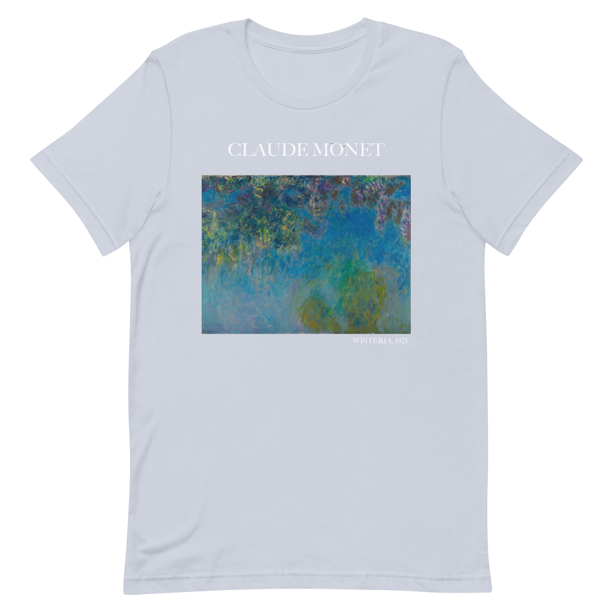 Claude Monet 'Wisteria' Famous Painting T-Shirt | Unisex Classic Art Tee