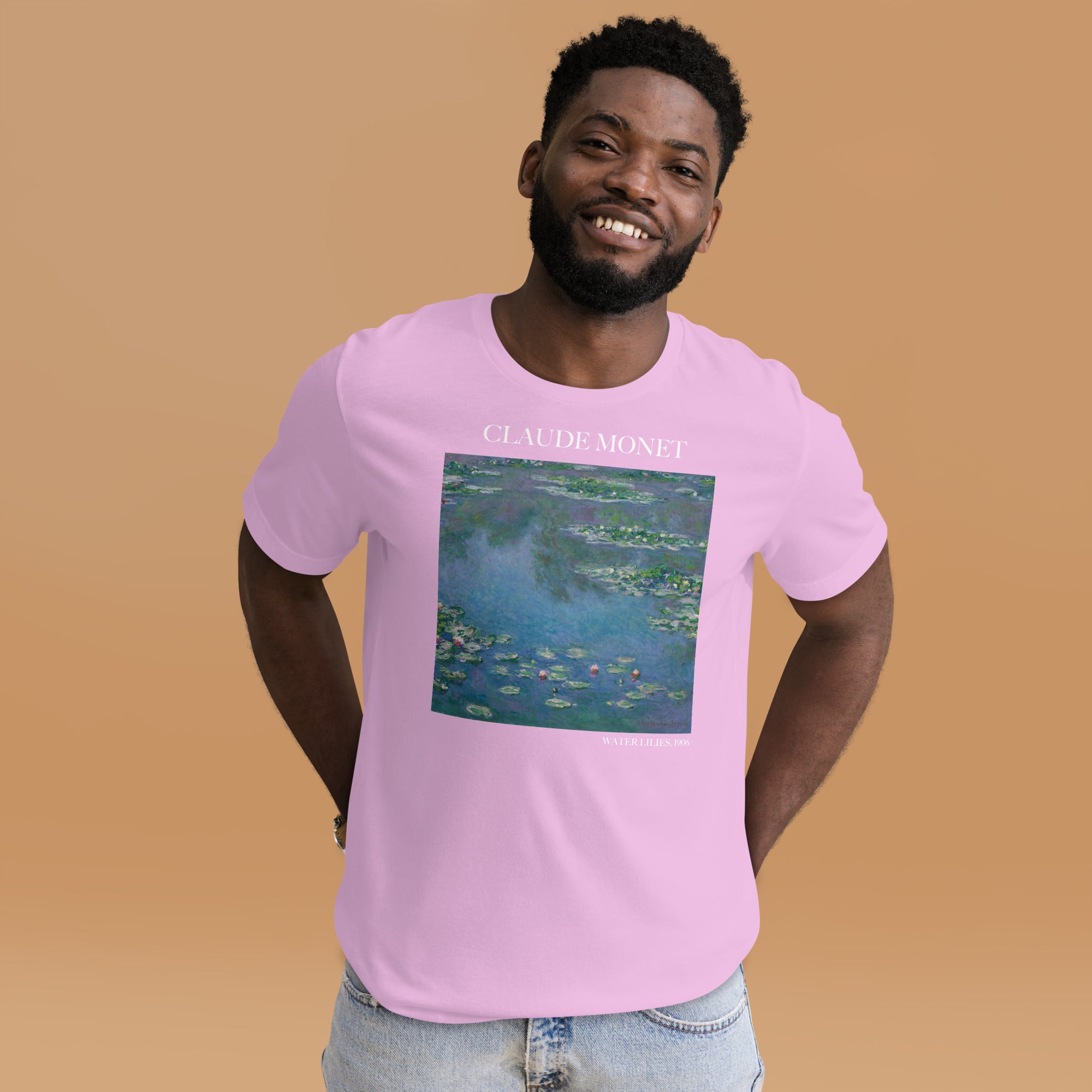 T-Shirt „Seerosen“ von Claude Monet, berühmtes Gemälde, Unisex, klassisches Kunst-T-Shirt