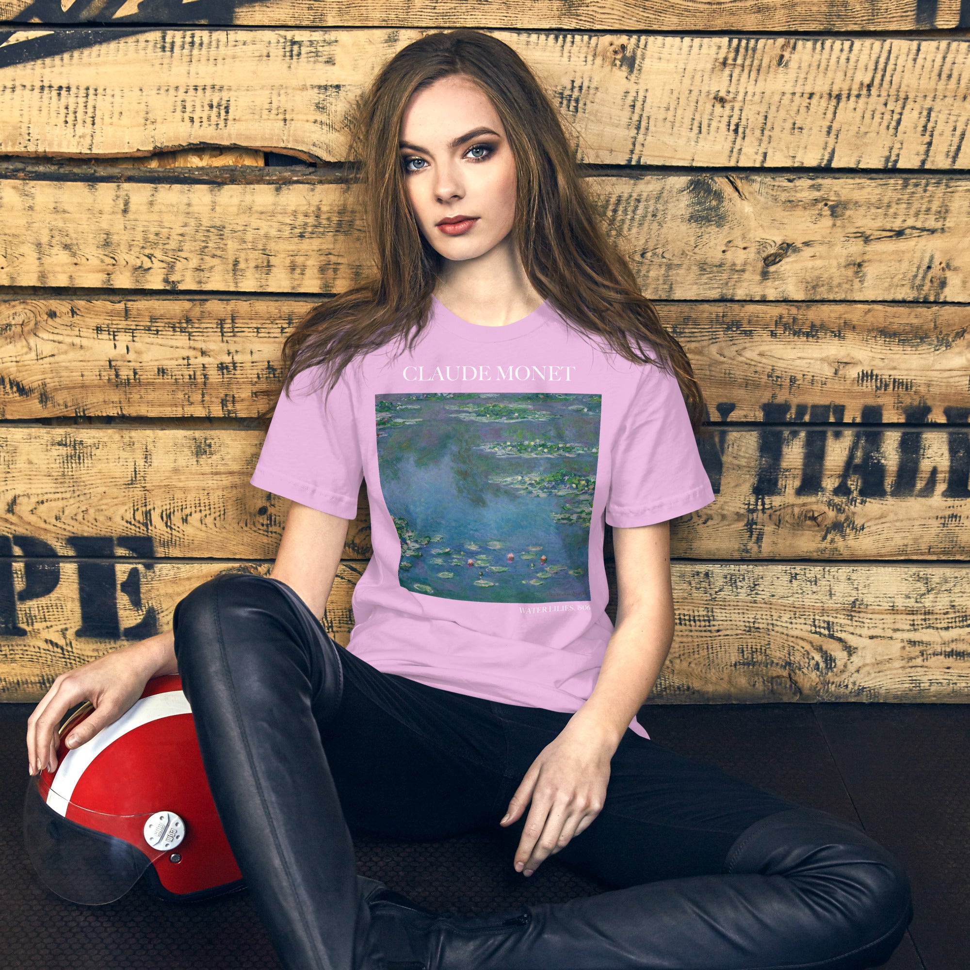 Claude Monet 'Water Lilies' Famous Painting T-Shirt | Unisex Classic Art Tee