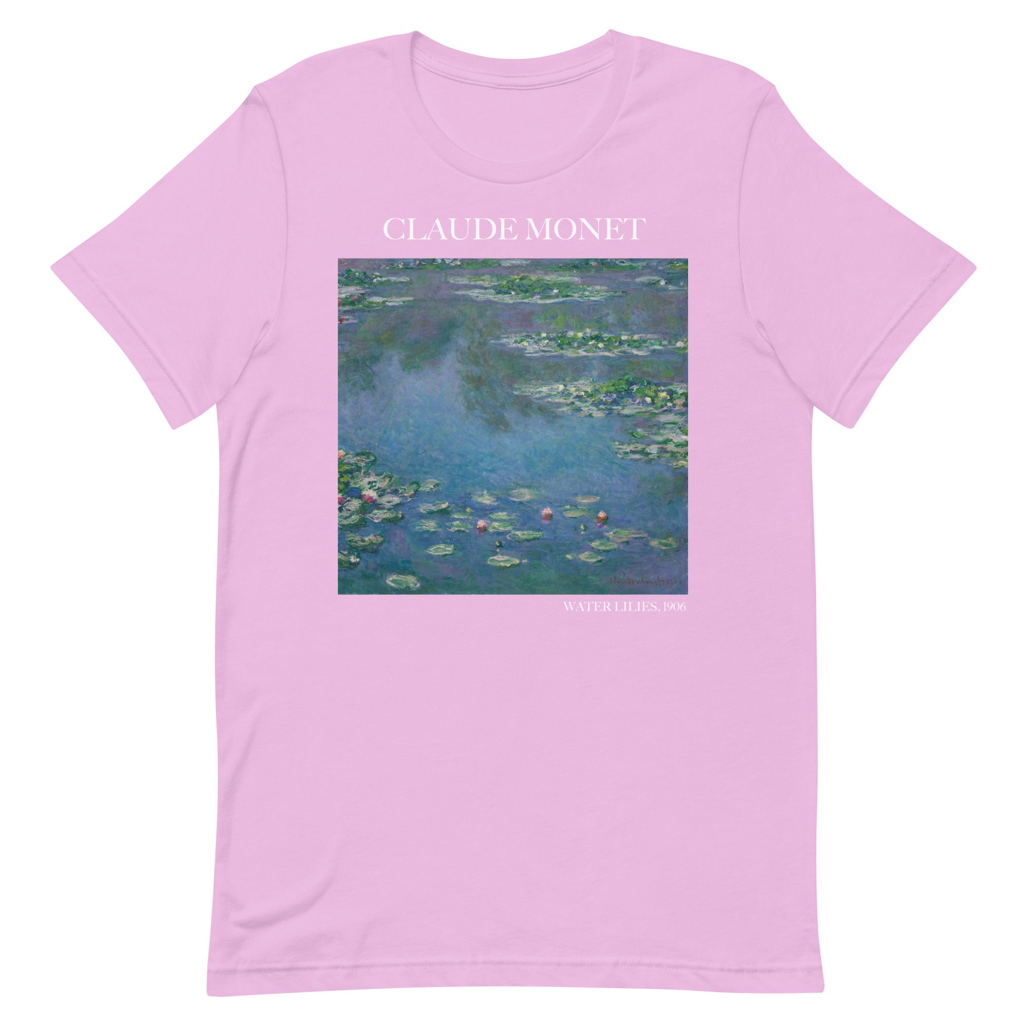 T-Shirt „Seerosen“ von Claude Monet, berühmtes Gemälde, Unisex, klassisches Kunst-T-Shirt