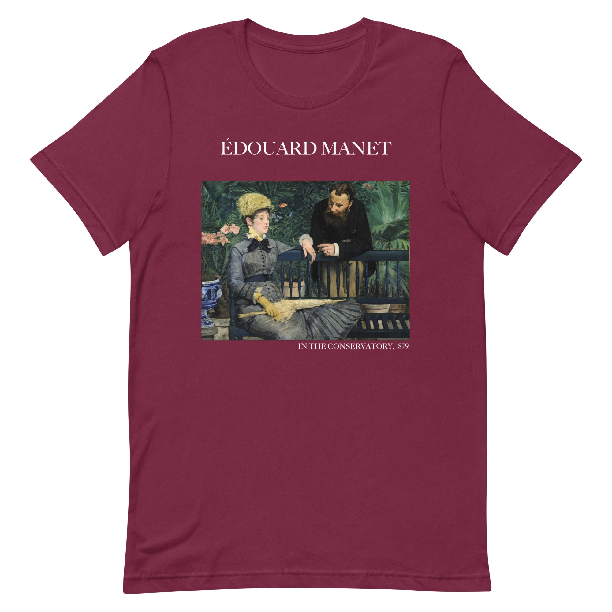 T-Shirt mit berühmtem Gemälde „Im Wintergarten“ von Édouard Manet, Unisex, klassisches Kunst-T-Shirt