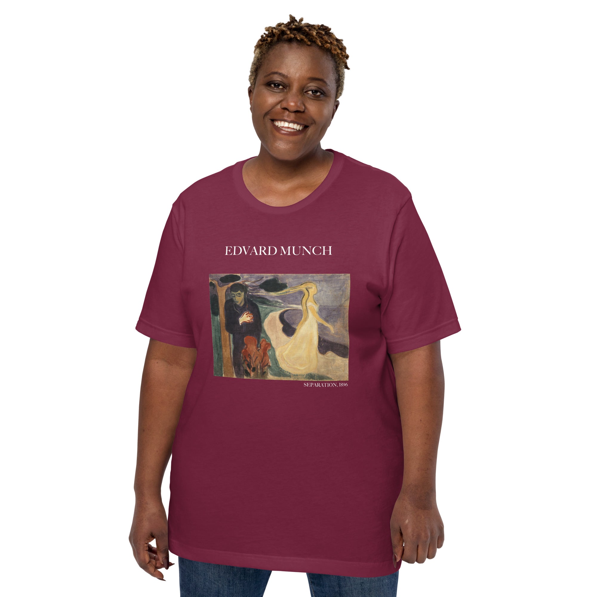 Edvard Munch 'Separation' Famous Painting T-Shirt | Unisex Classic Art Tee