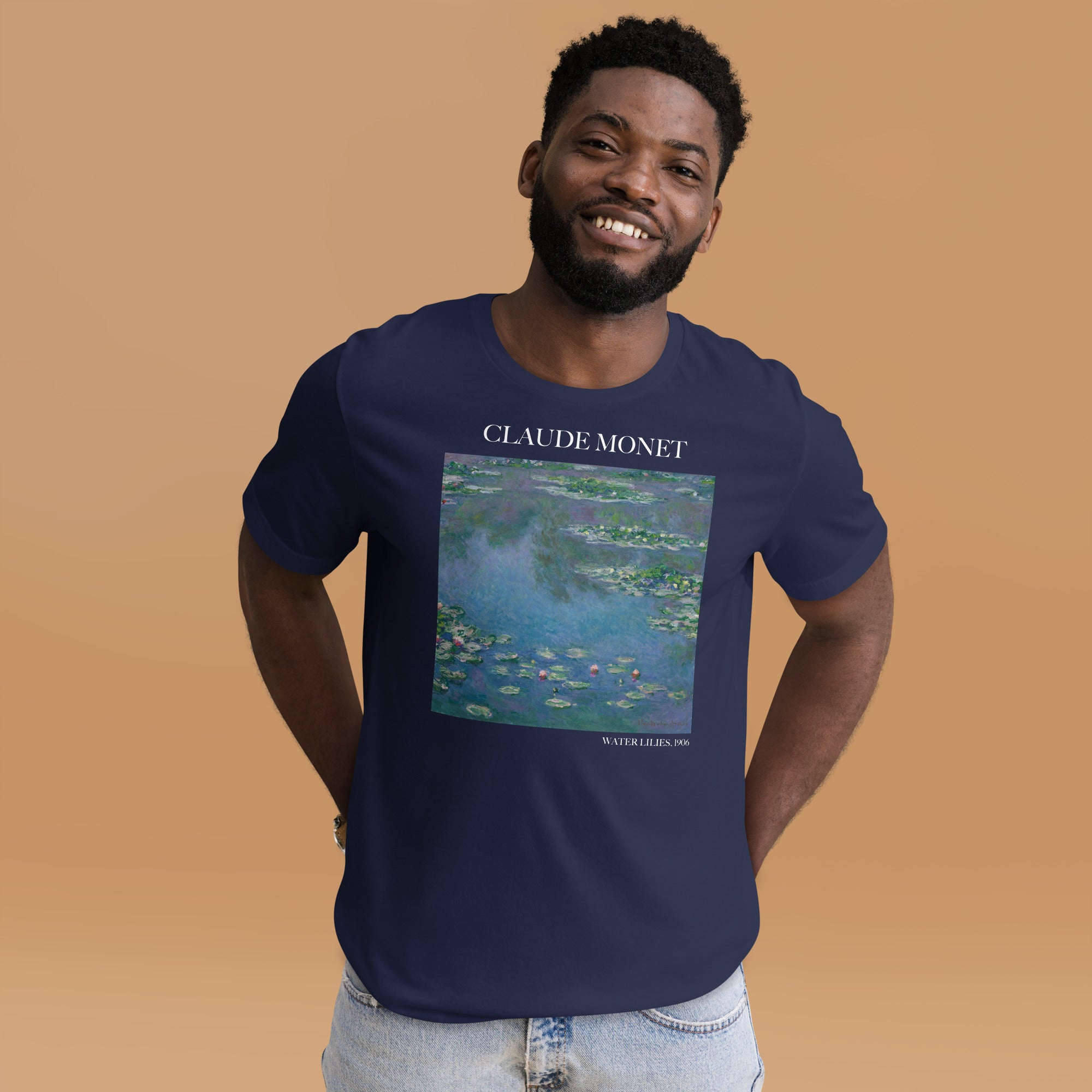 Claude Monet 'Water Lilies' Famous Painting T-Shirt | Unisex Classic Art Tee