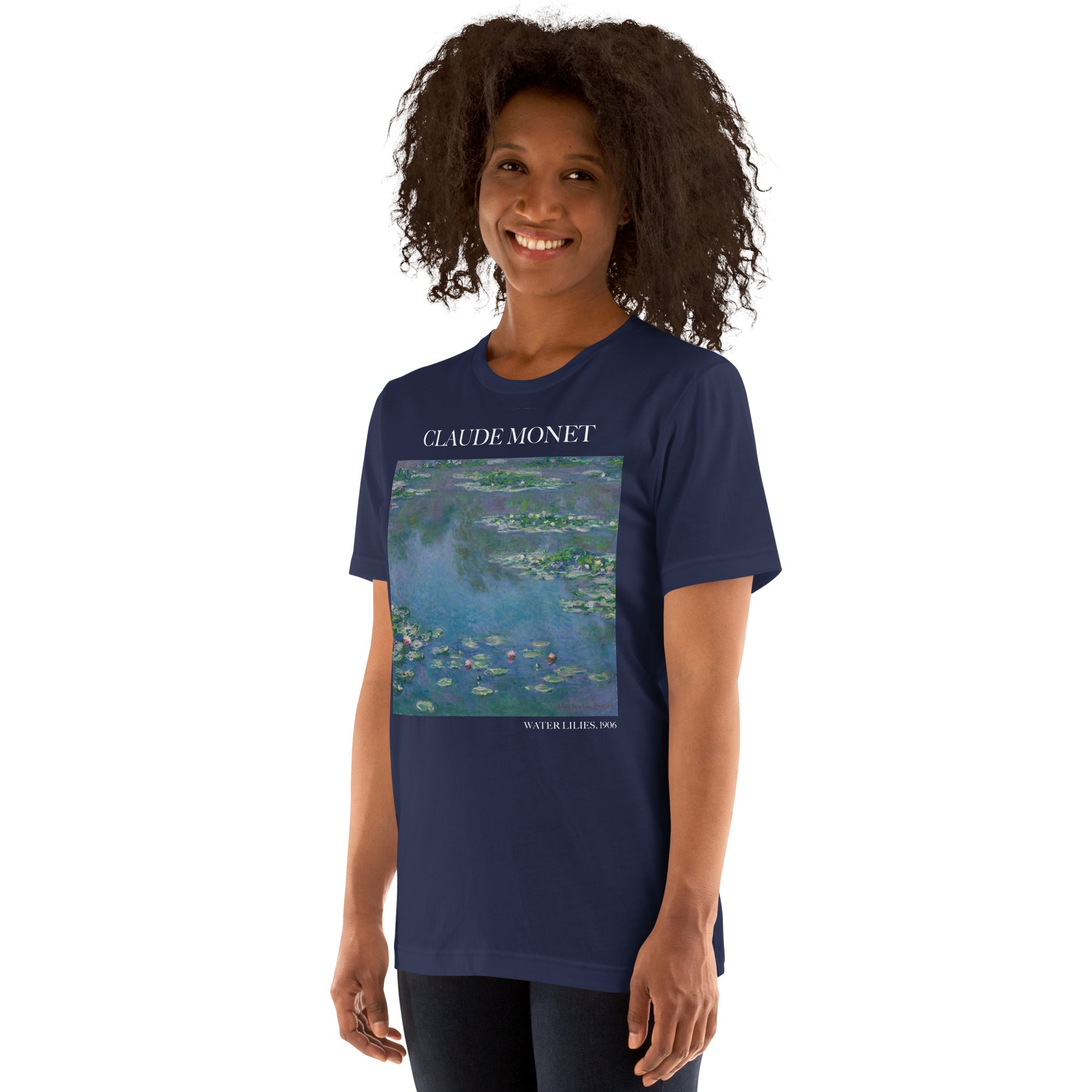 Claude Monet 'Water Lilies' Famous Painting T-Shirt | Unisex Classic Art Tee