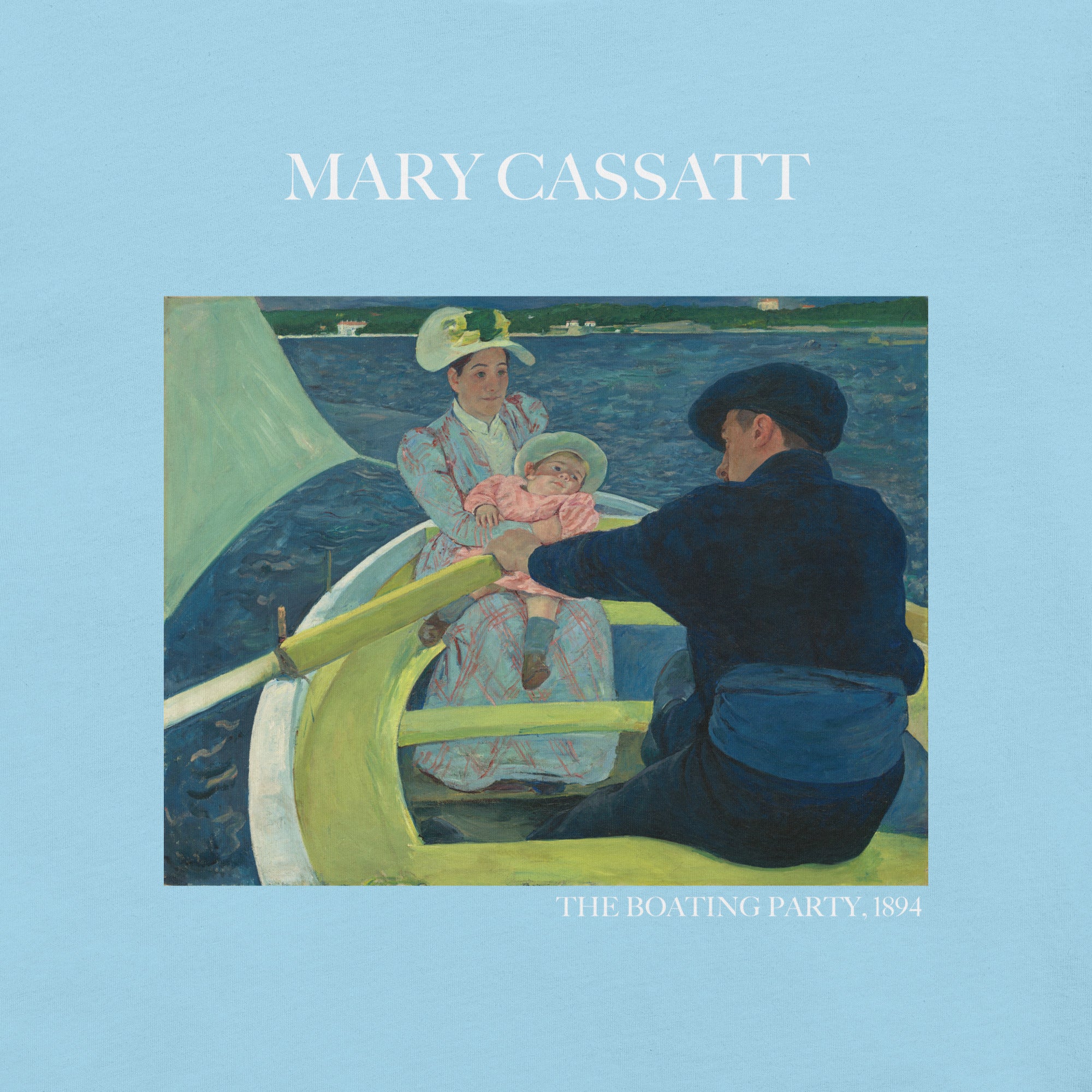 Mary Cassatt 'The Boating Party' Famous Painting T-Shirt | Unisex Classic Art Tee