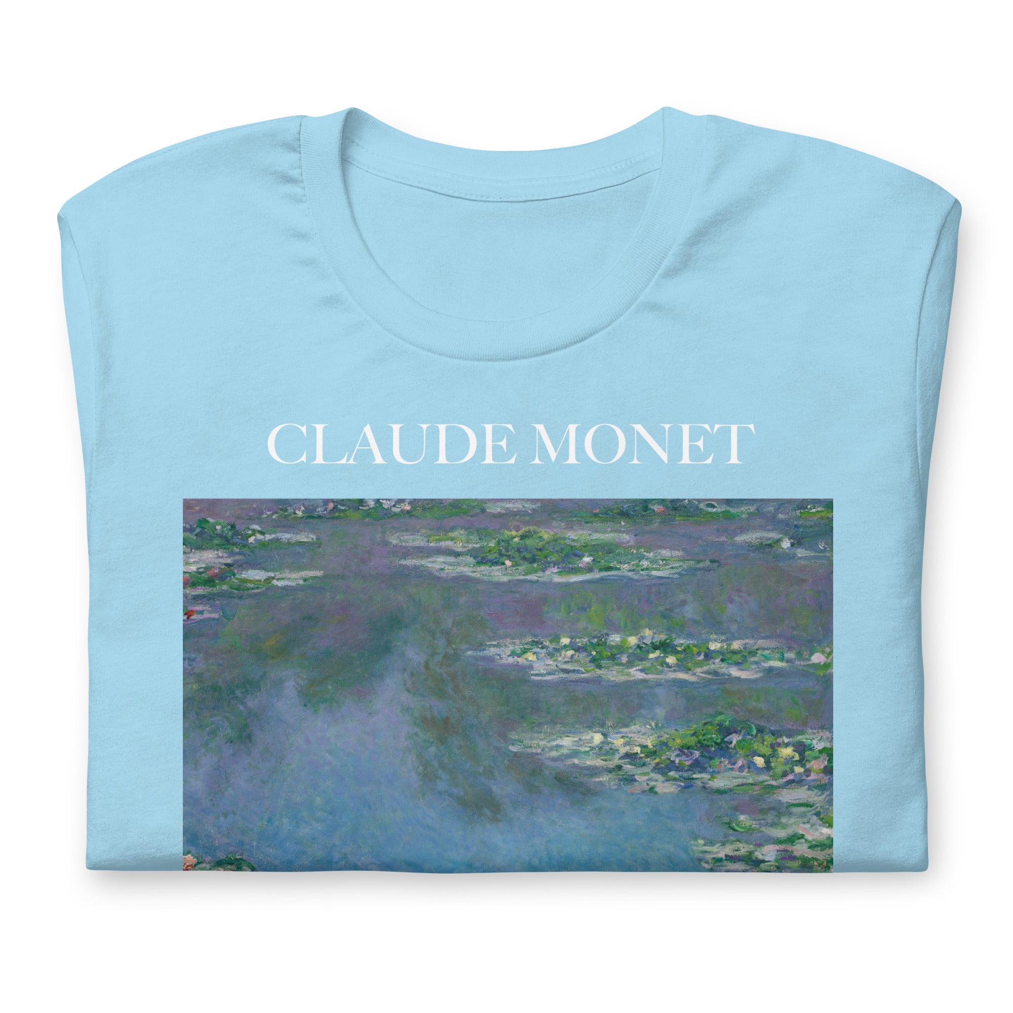 Claude Monet 'Water Lilies' Famous Painting T-Shirt | Unisex Classic Art Tee