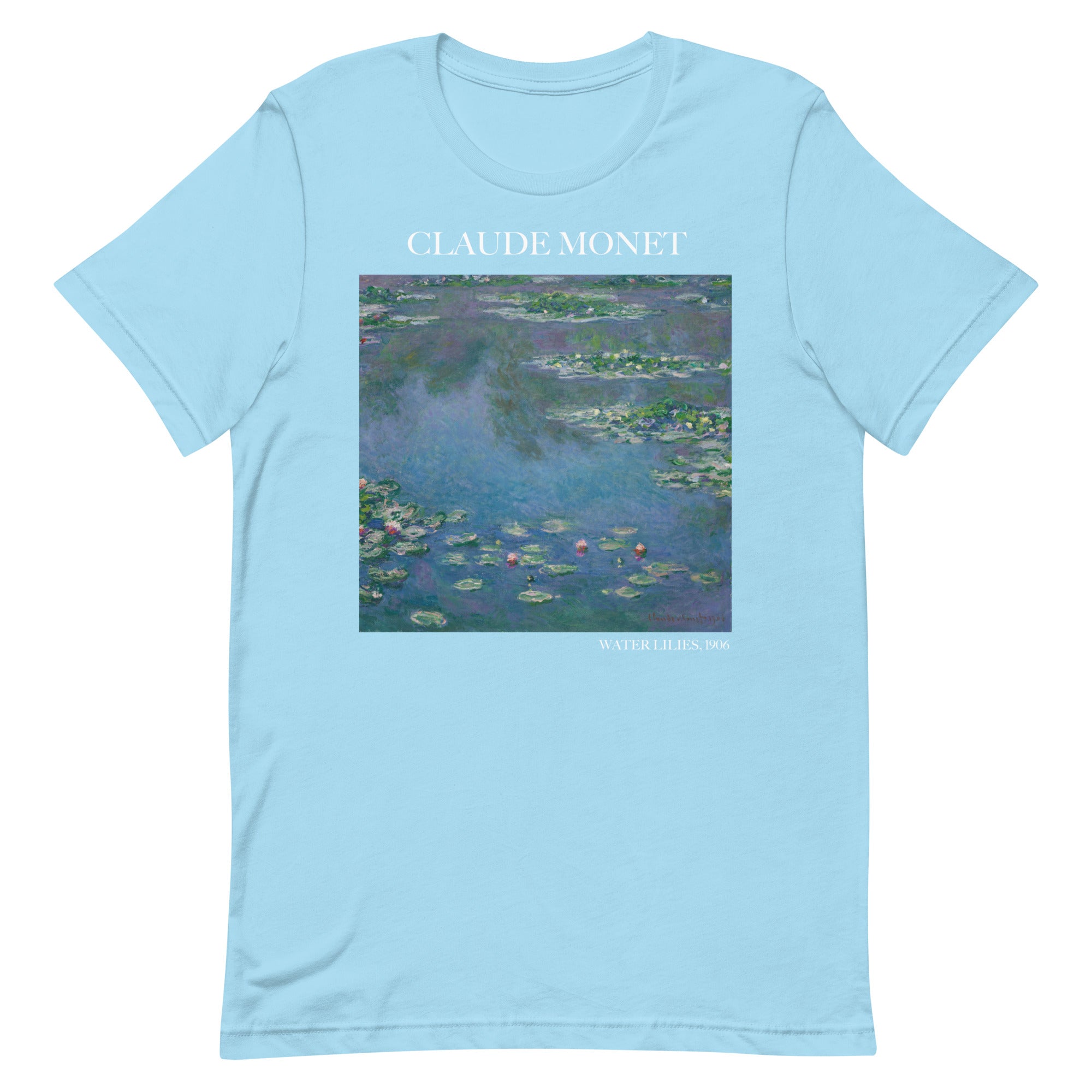 Claude Monet 'Water Lilies' Famous Painting T-Shirt | Unisex Classic Art Tee