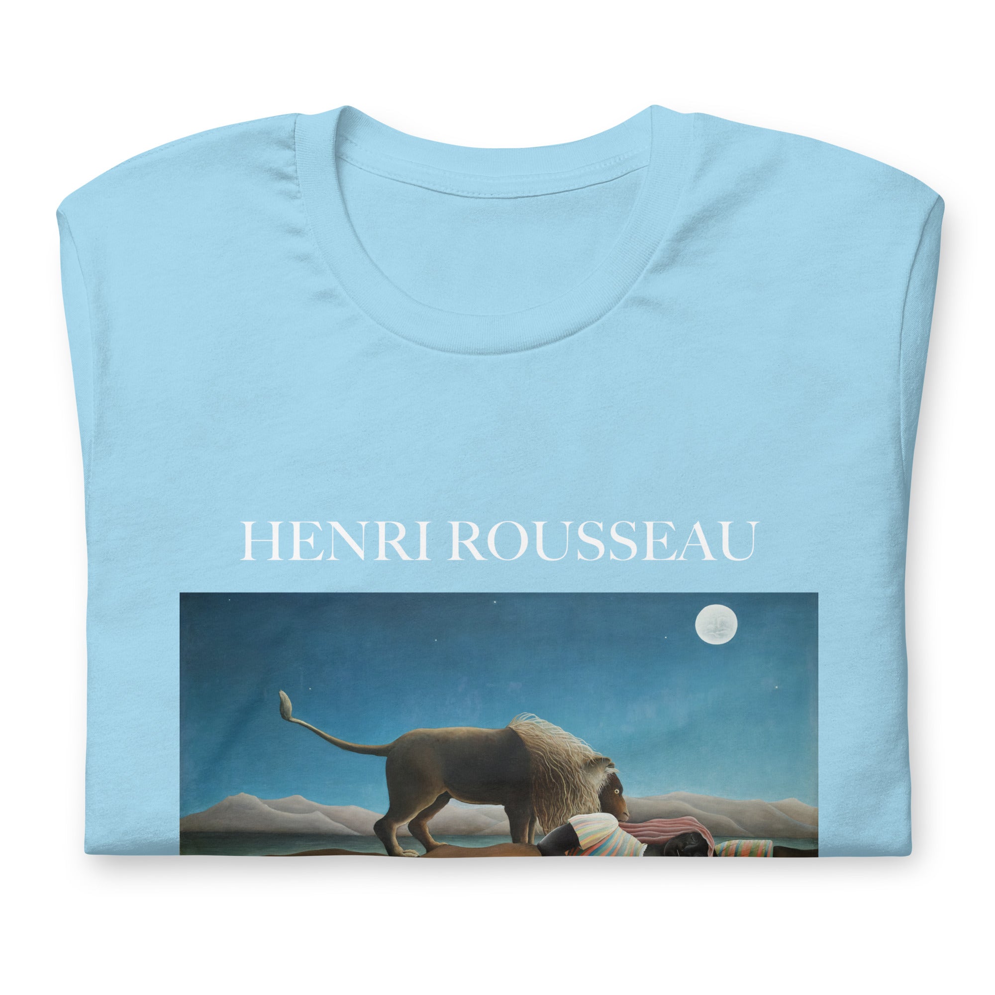 Henri Rousseau 'The Sleeping Gypsy' Famous Painting T-Shirt | Unisex Classic Art Tee