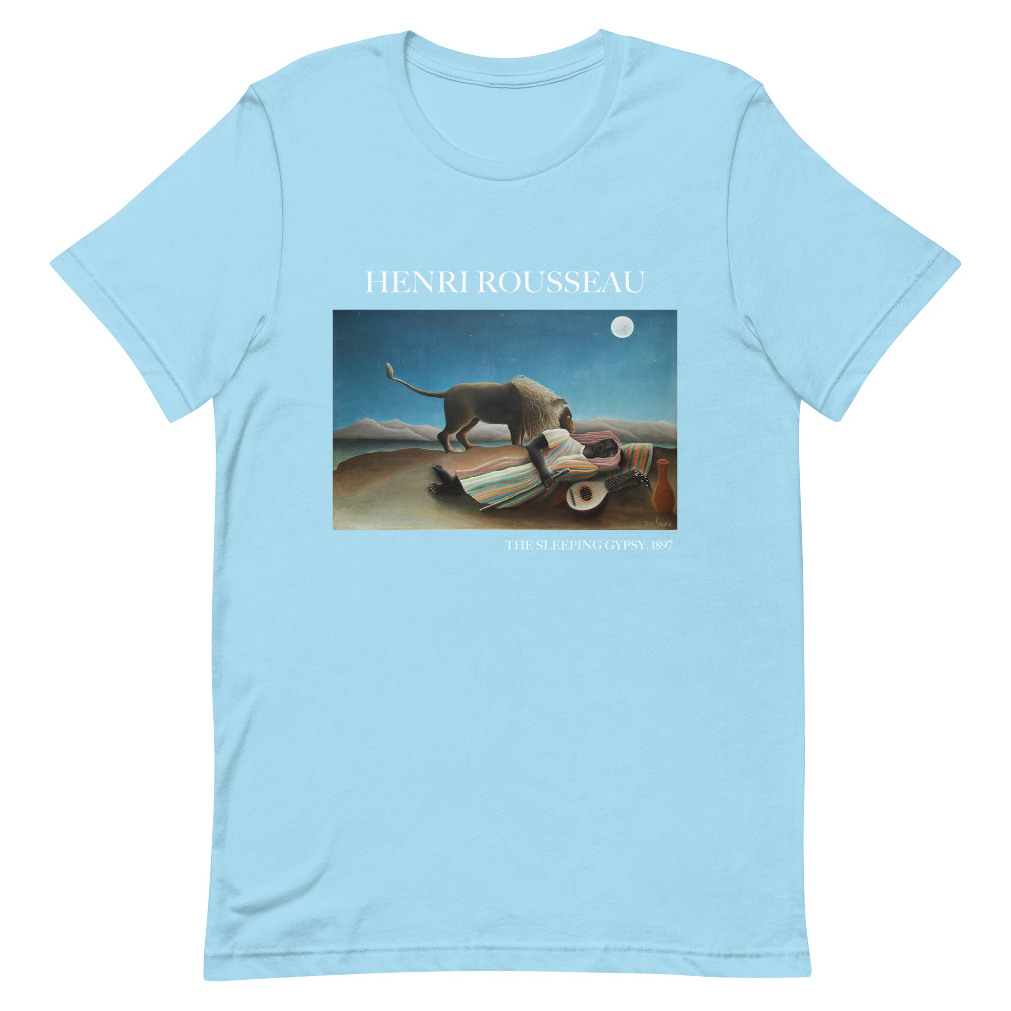 Henri Rousseau 'The Sleeping Gypsy' Famous Painting T-Shirt | Unisex Classic Art Tee