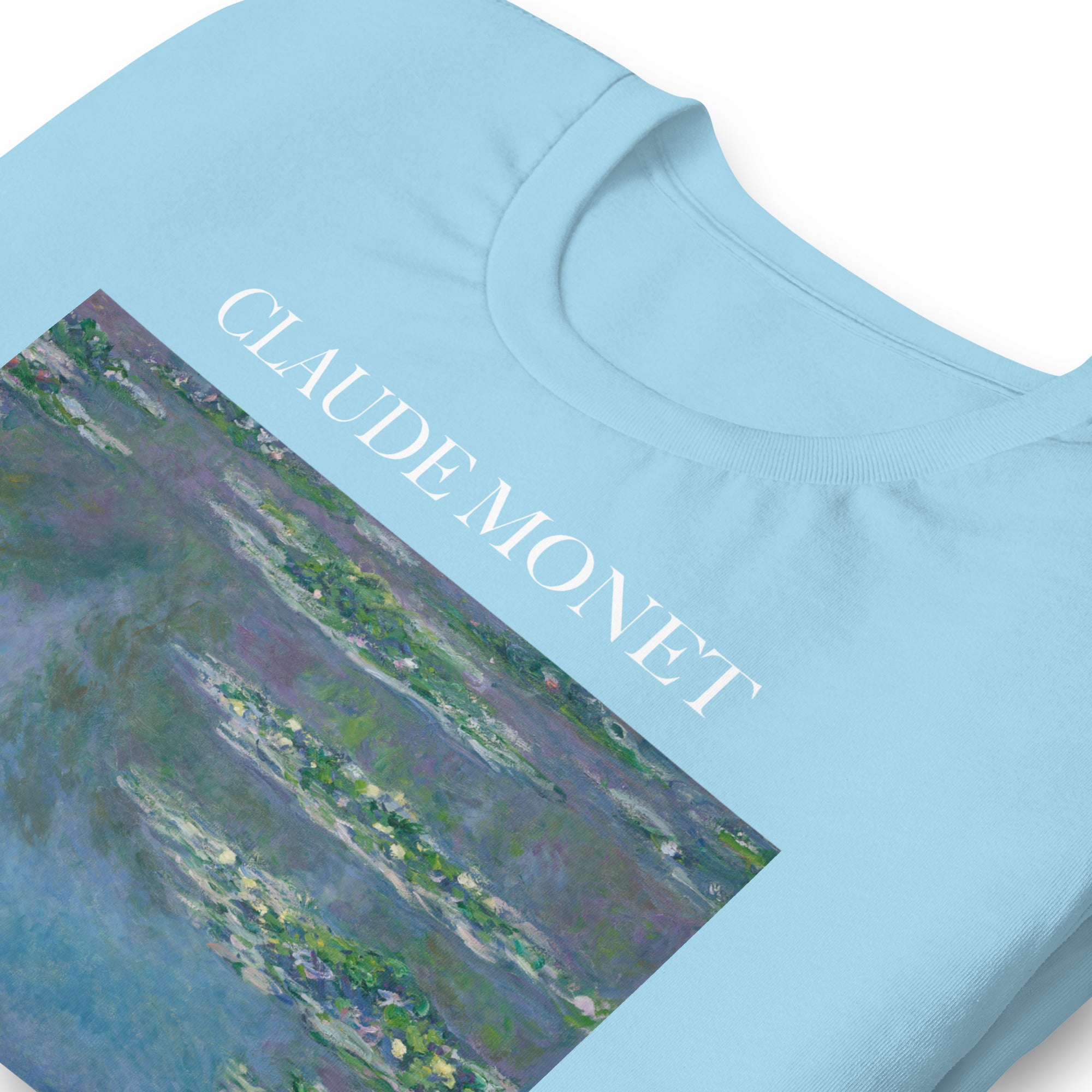 Claude Monet 'Water Lilies' Famous Painting T-Shirt | Unisex Classic Art Tee