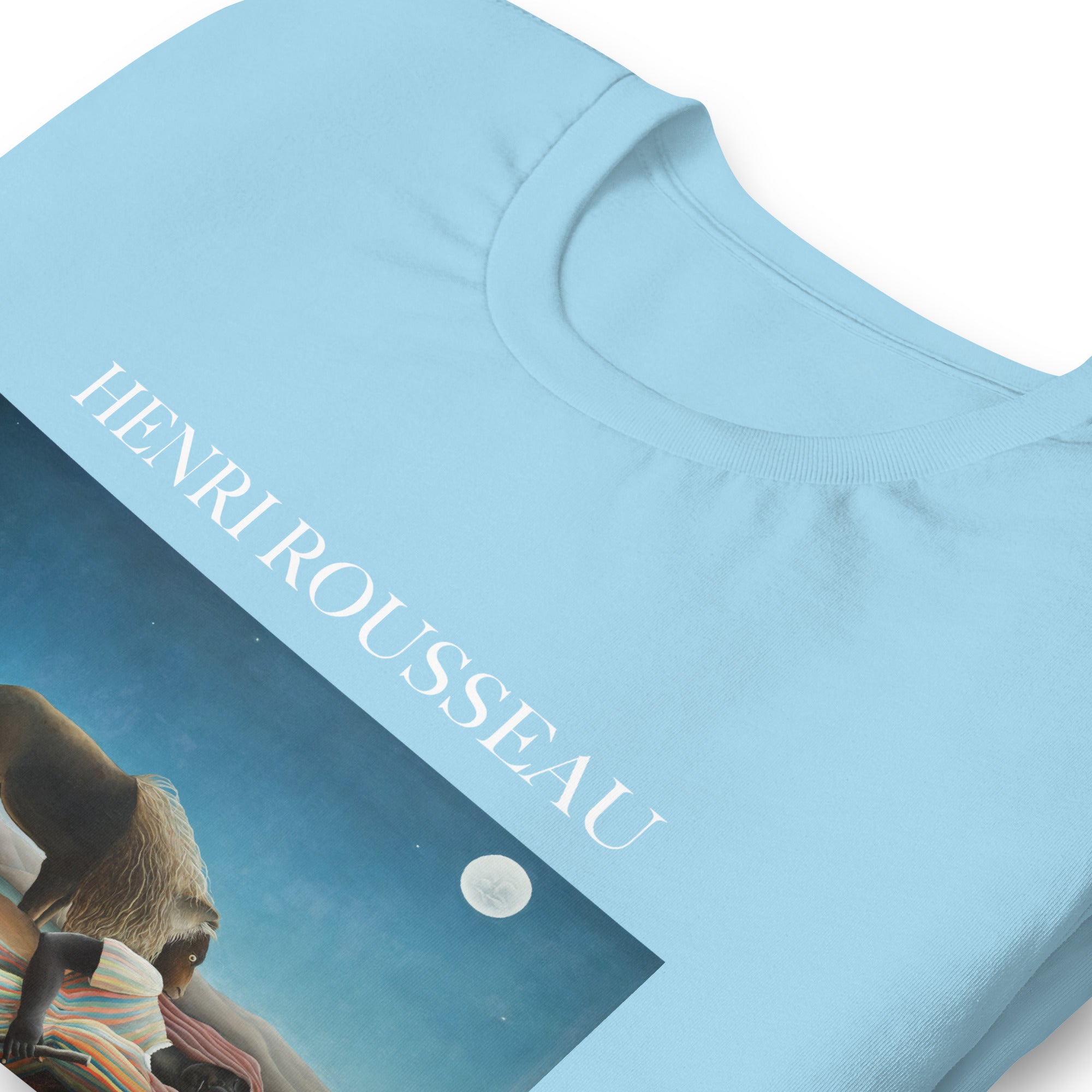 Henri Rousseau 'The Sleeping Gypsy' Famous Painting T-Shirt | Unisex Classic Art Tee