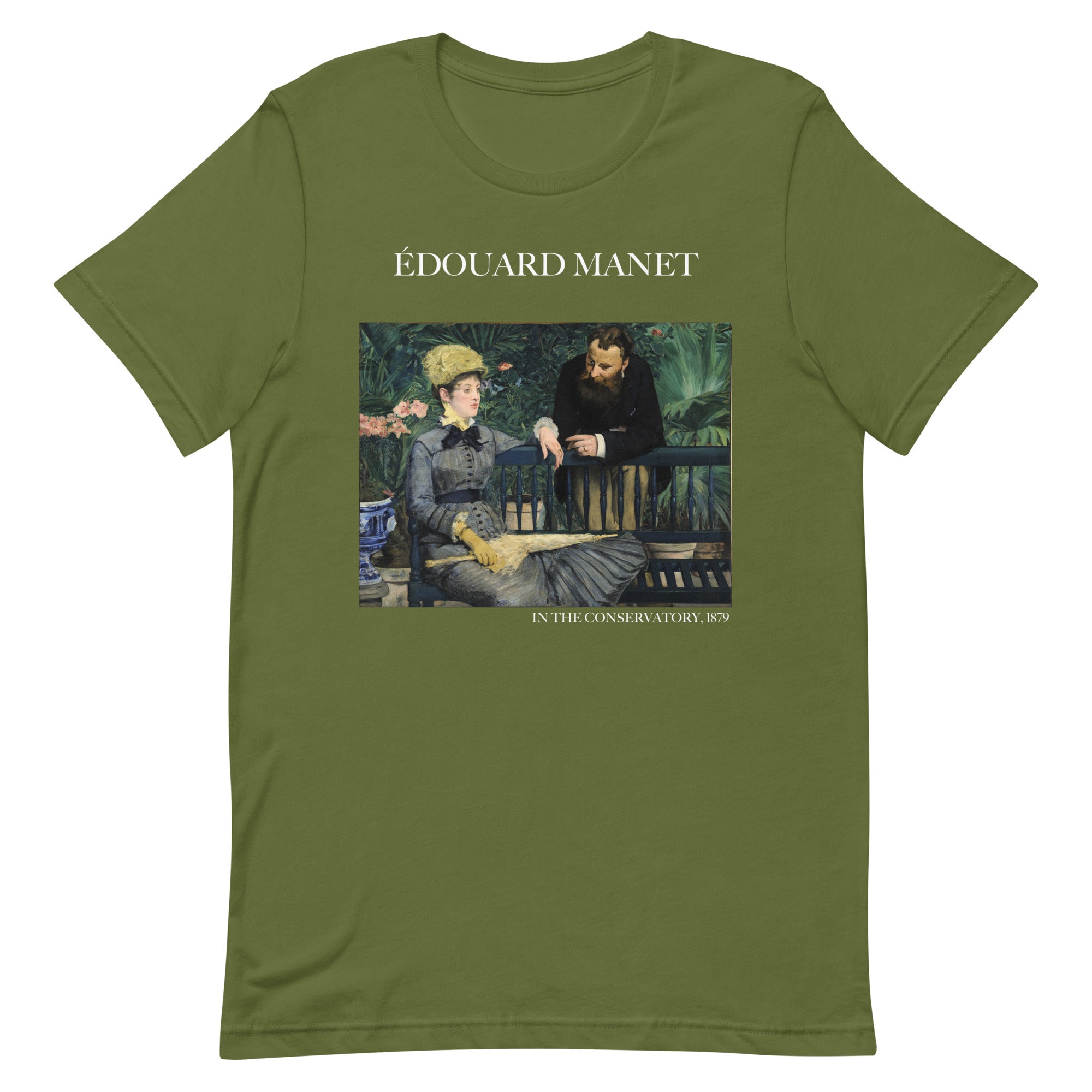 T-Shirt mit berühmtem Gemälde „Im Wintergarten“ von Édouard Manet, Unisex, klassisches Kunst-T-Shirt