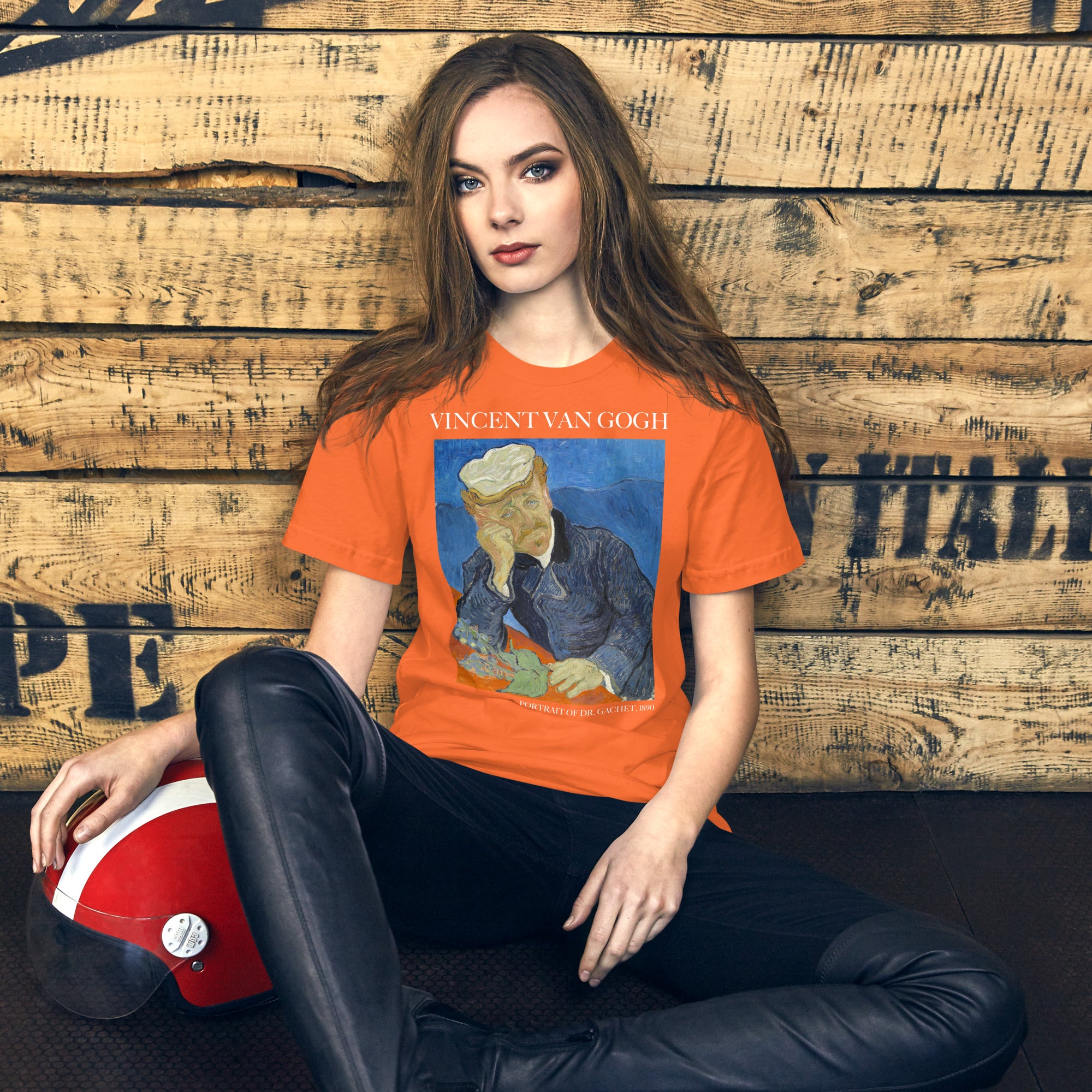 Vincent van Gogh 'Portrait of Dr. Gachet' Famous Painting T-Shirt | Unisex Classic Art Tee