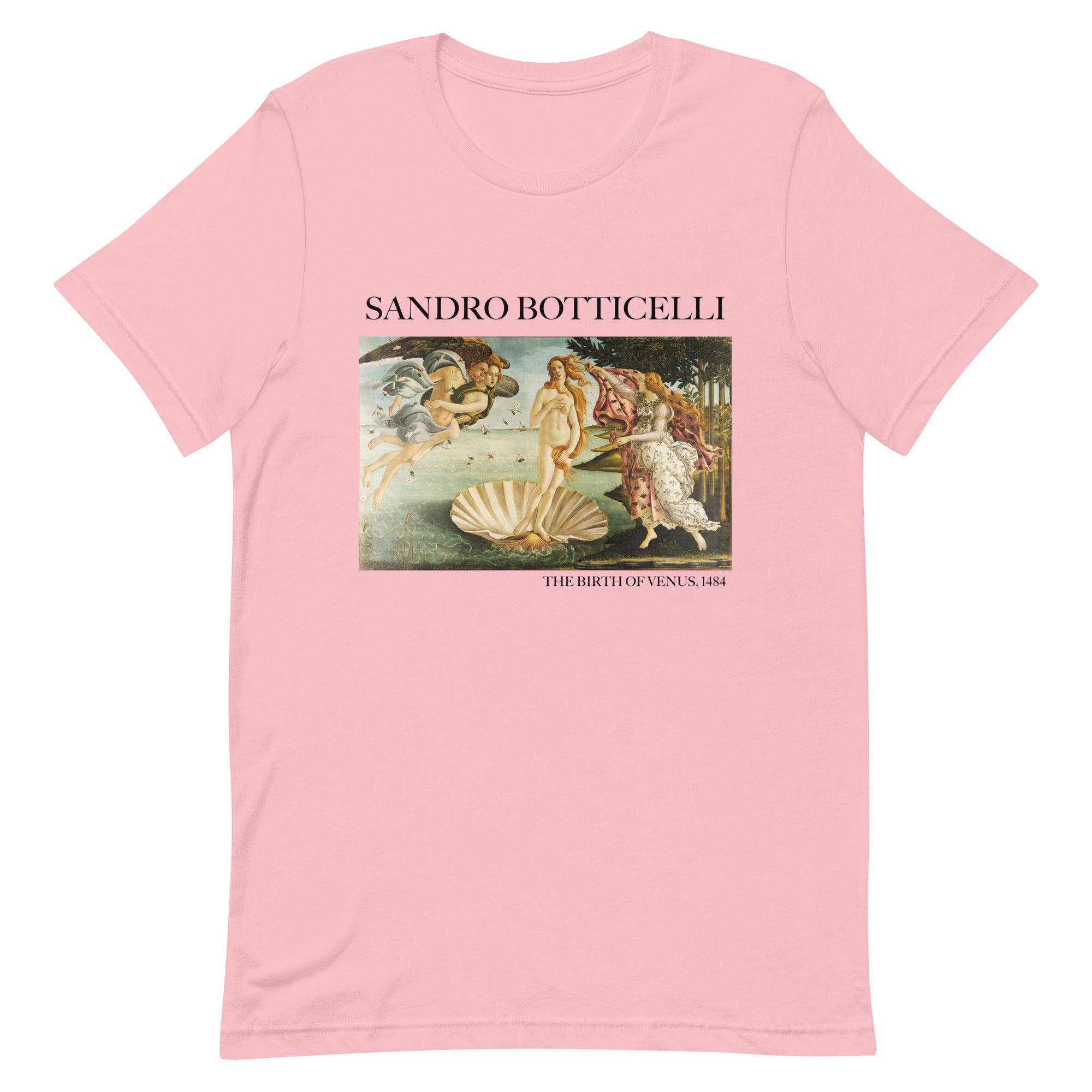 Sandro Botticelli 'The Birth of Venus' Famous Painting T-Shirt | Unisex Classic Art Tee