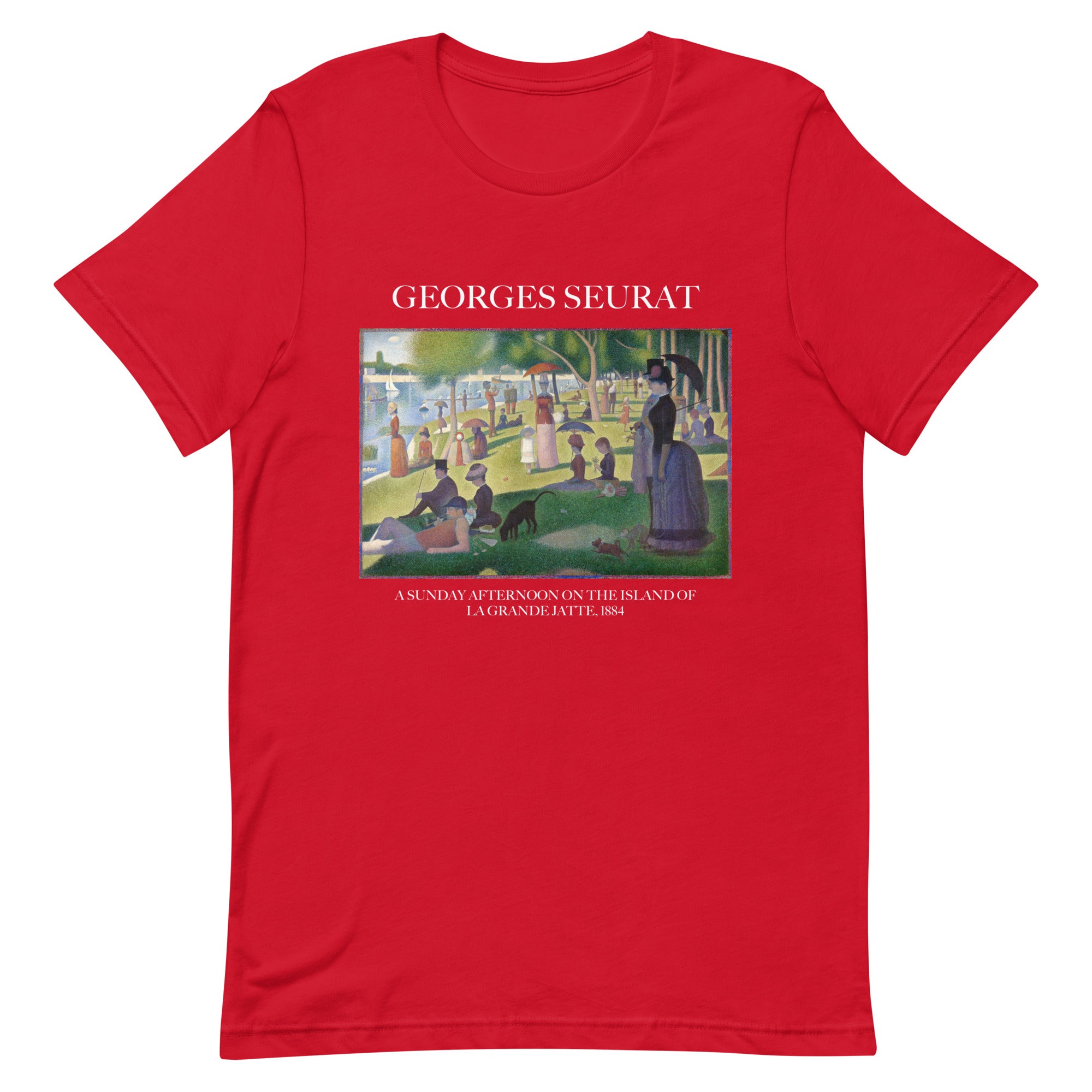 Georges Seurat 'A Sunday Afternoon on the Island of La Grande Jatte' Famous Painting T-Shirt | Unisex Classic Art Tee