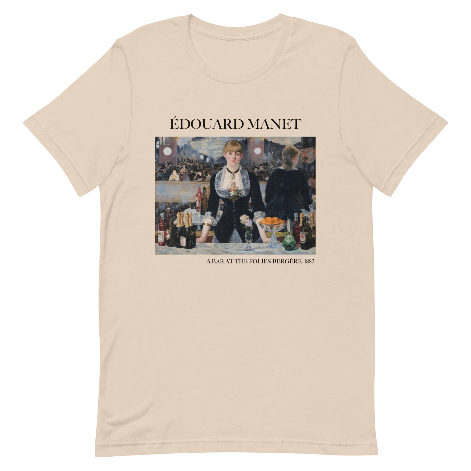 Édouard Manet 'A Bar at the Folies-Bergère' Famous Painting T-Shirt | Unisex Classic Art Tee