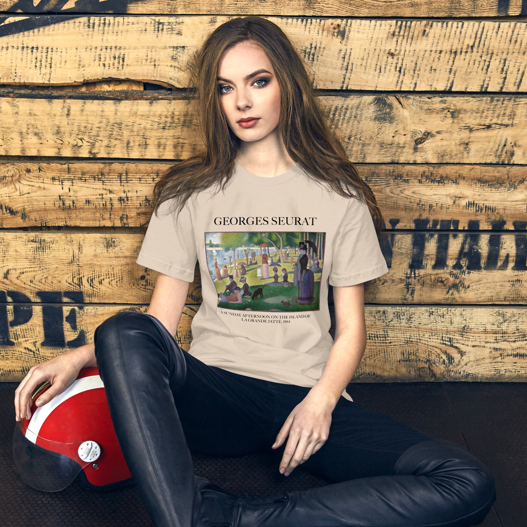 Georges Seurat 'A Sunday Afternoon on the Island of La Grande Jatte' Famous Painting T-Shirt | Unisex Classic Art Tee