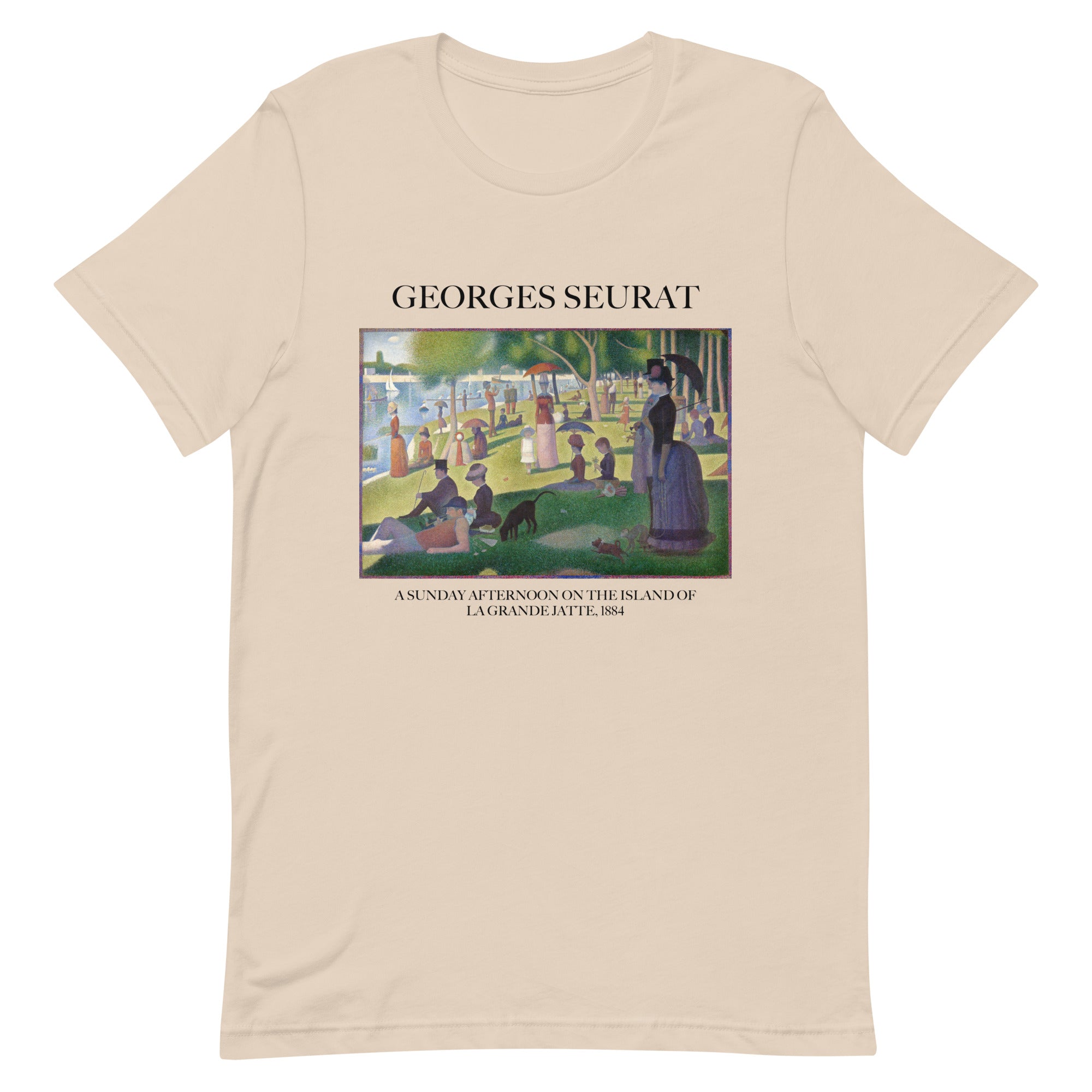 Georges Seurat 'A Sunday Afternoon on the Island of La Grande Jatte' Famous Painting T-Shirt | Unisex Classic Art Tee