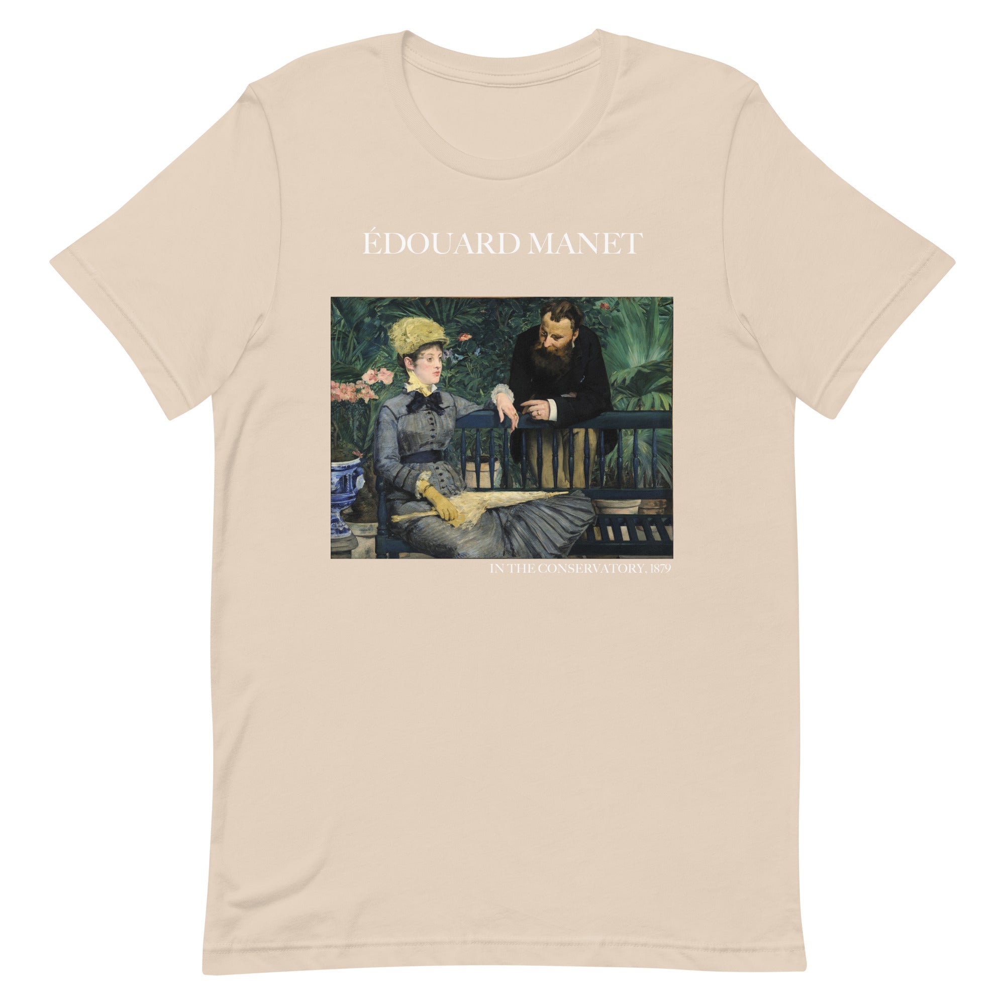 Édouard Manet 'In the Conservatory' Famous Painting T-Shirt | Unisex Classic Art Tee