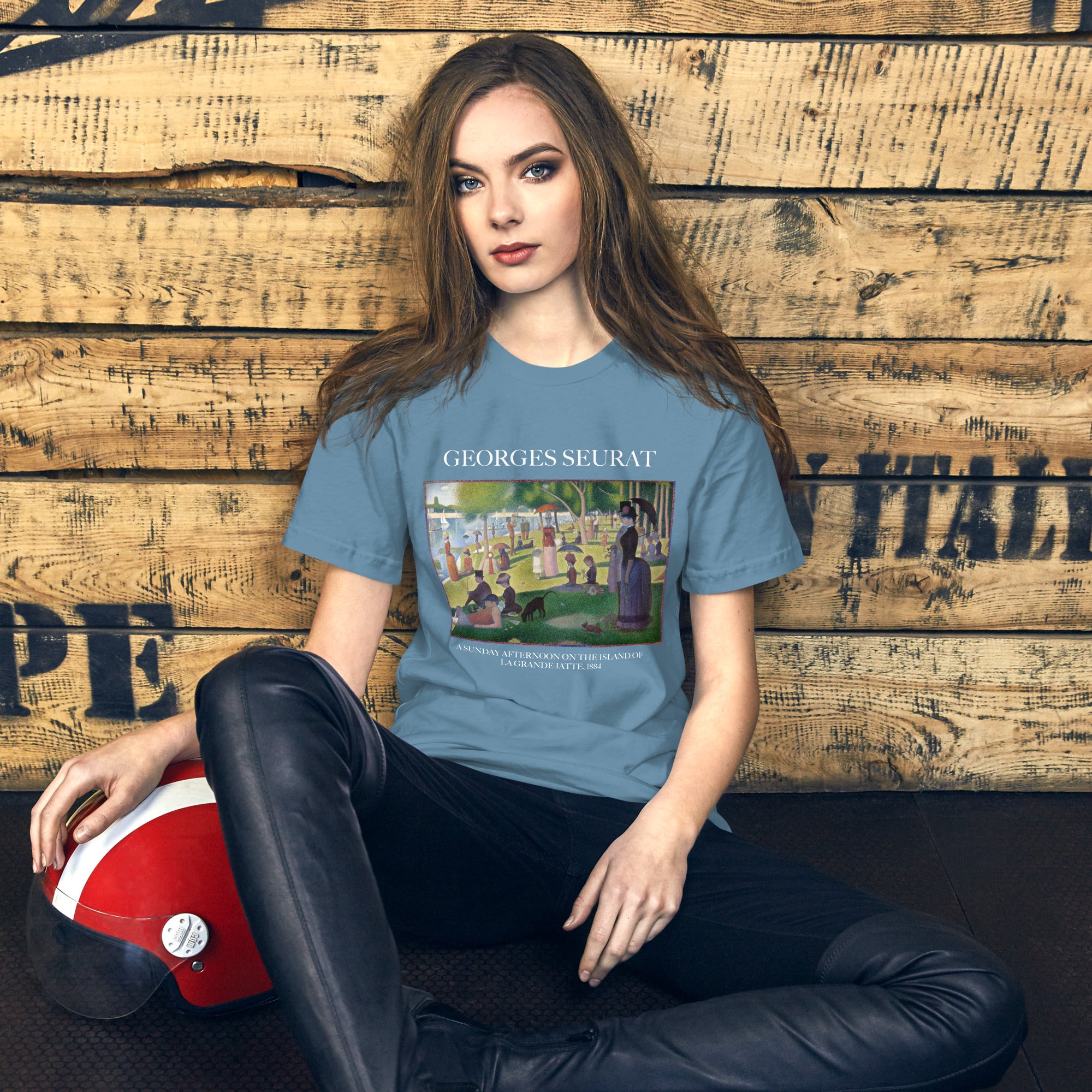 Georges Seurat 'A Sunday Afternoon on the Island of La Grande Jatte' Famous Painting T-Shirt | Unisex Classic Art Tee