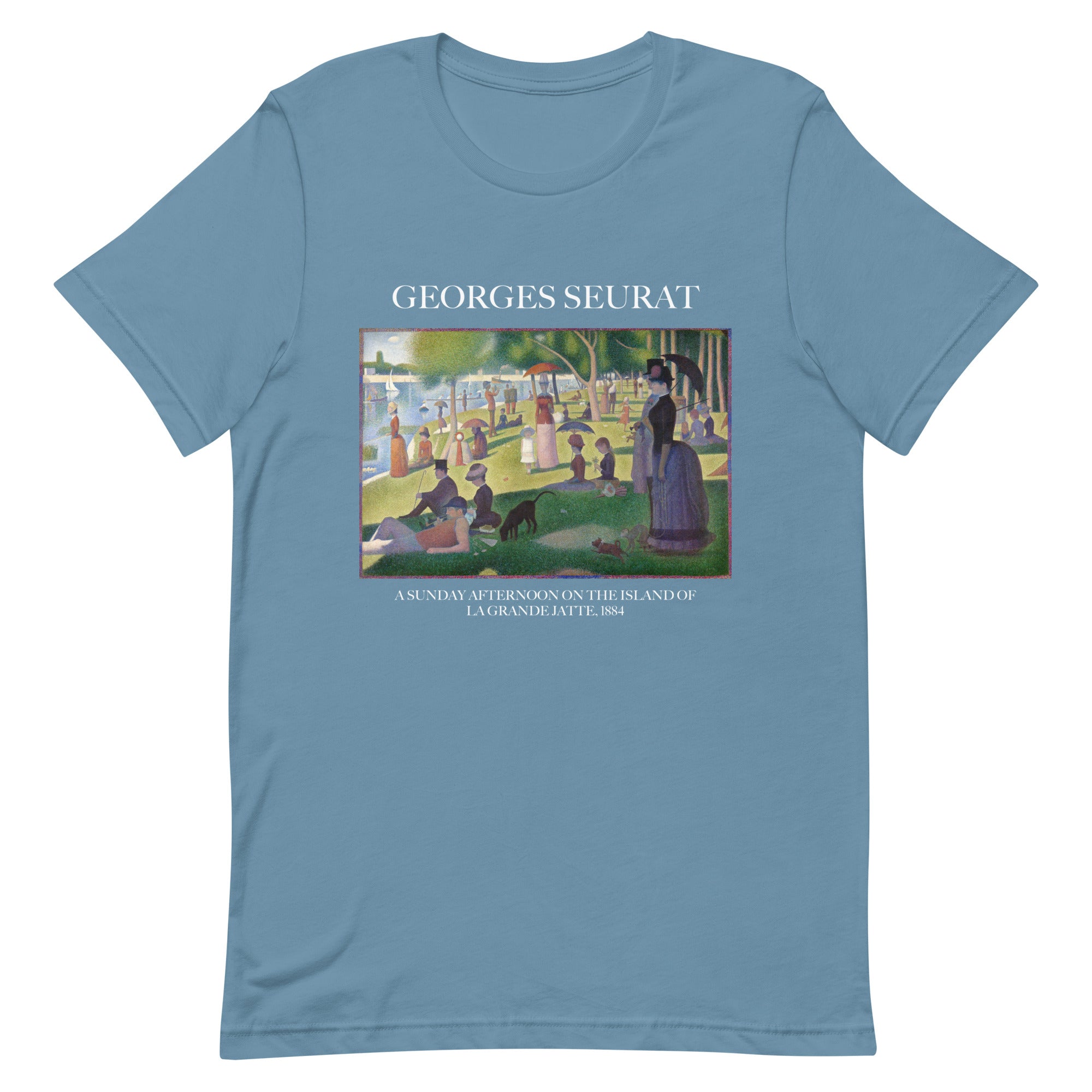 Georges Seurat 'A Sunday Afternoon on the Island of La Grande Jatte' Famous Painting T-Shirt | Unisex Classic Art Tee