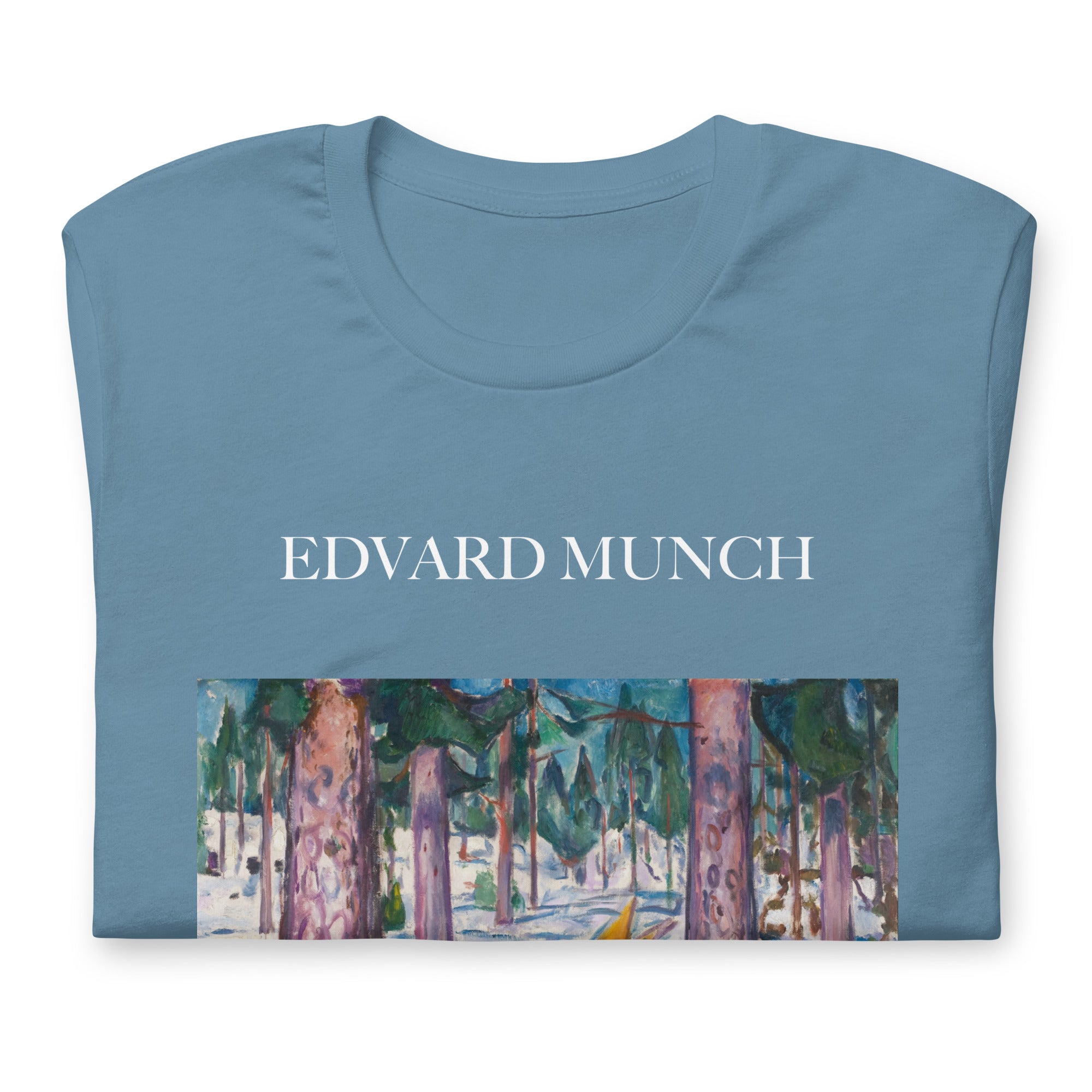 Edvard Munch 'The Yellow Log' Famous Painting T-Shirt | Unisex Classic Art Tee