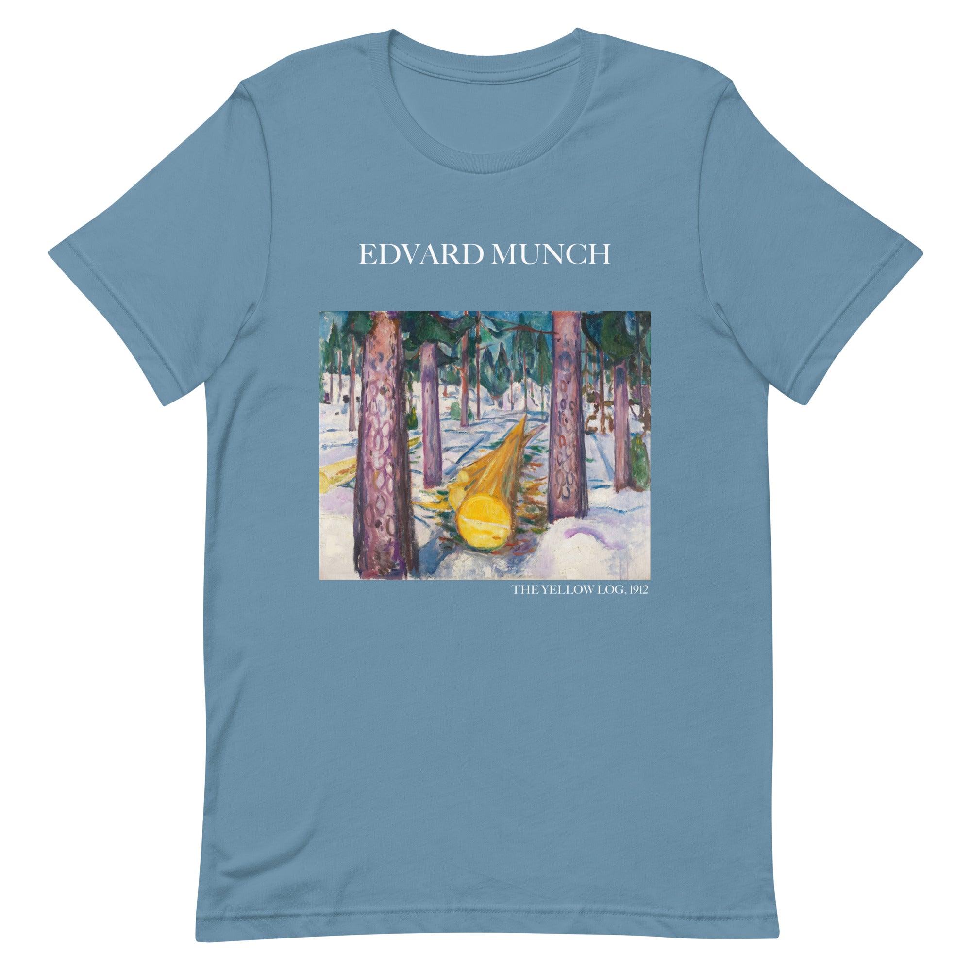 Edvard Munch 'The Yellow Log' Famous Painting T-Shirt | Unisex Classic Art Tee