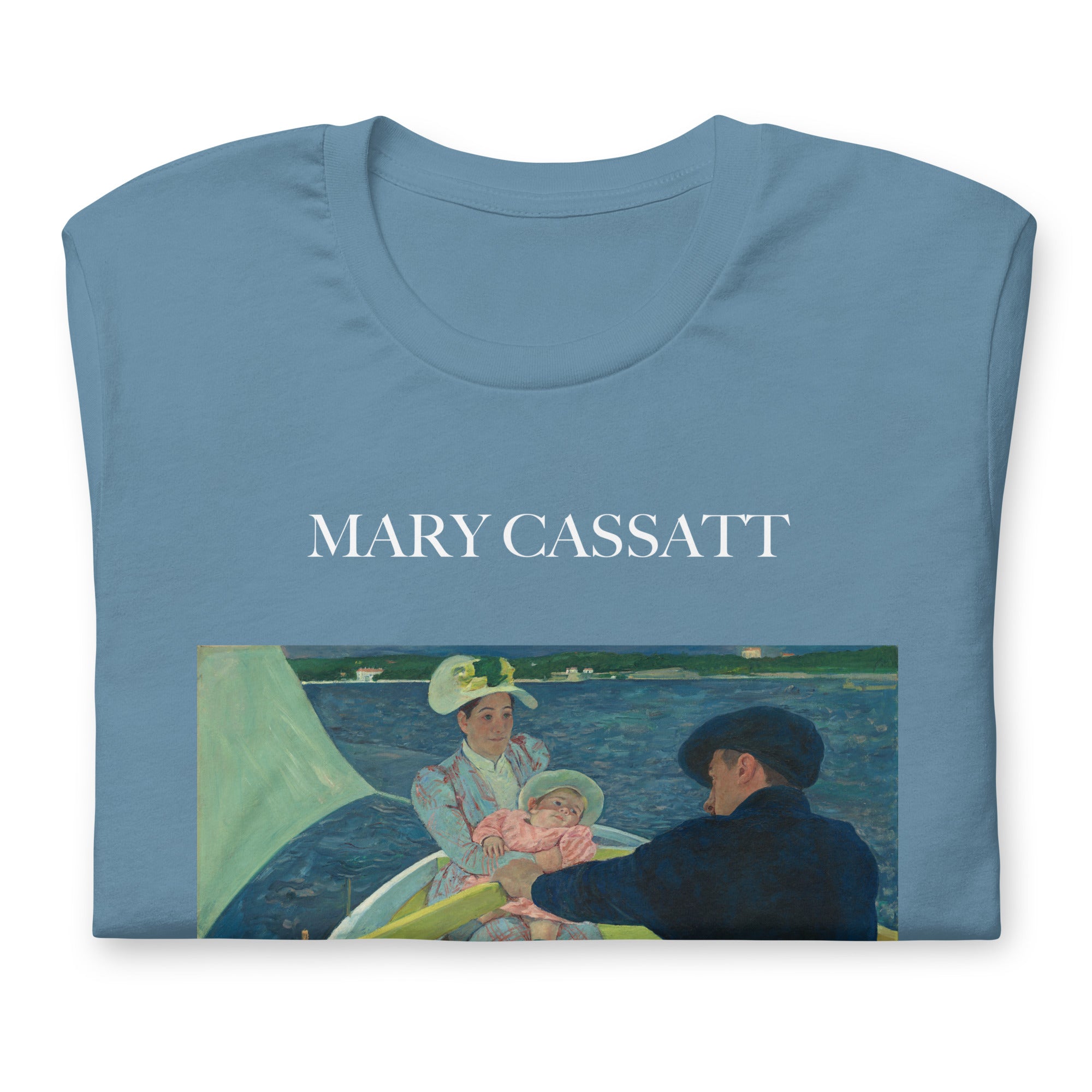 T-Shirt mit berühmtem Gemälde „The Boating Party“ von Mary Cassatt | Unisex-T-Shirt im klassischen Kunst-Stil