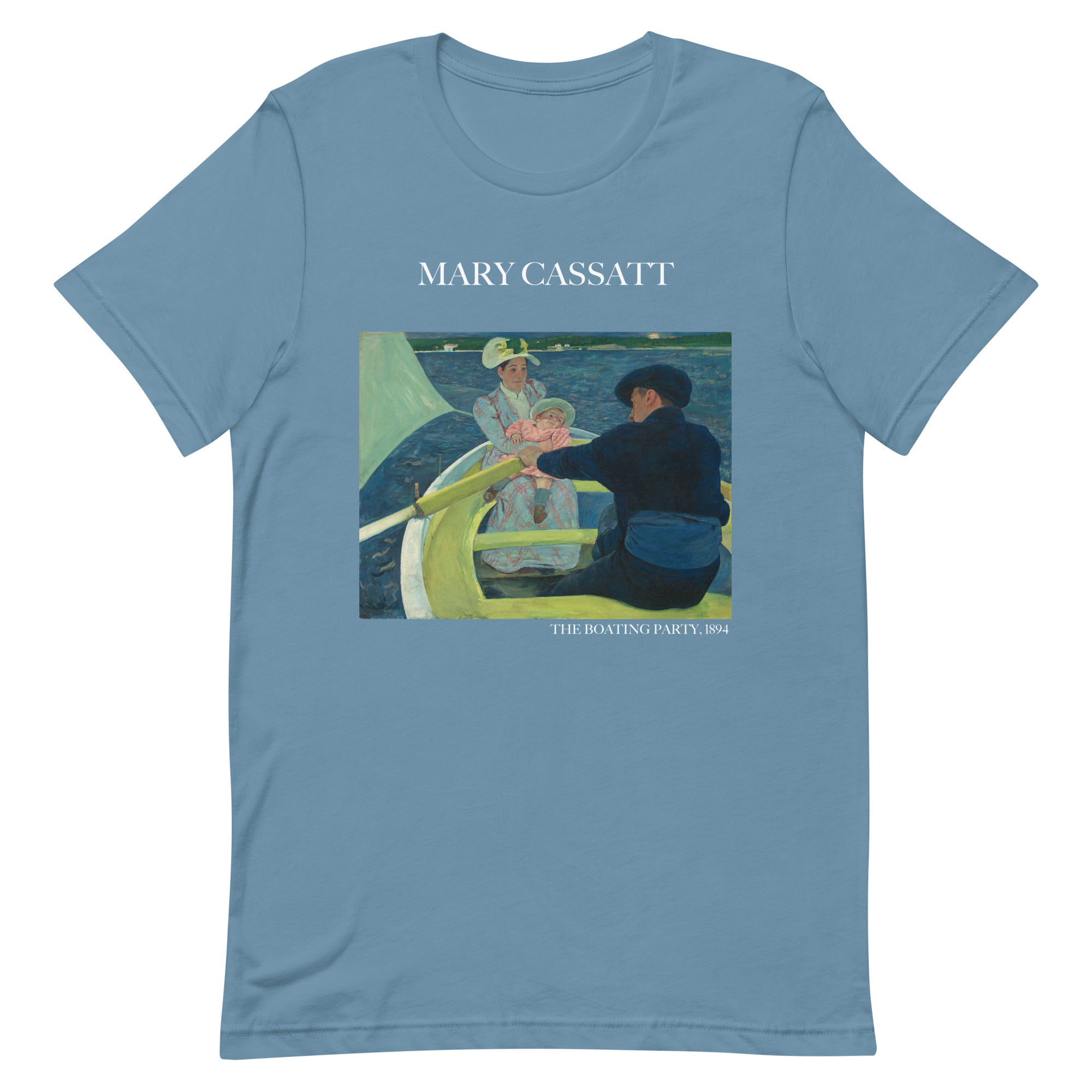 T-Shirt mit berühmtem Gemälde „The Boating Party“ von Mary Cassatt | Unisex-T-Shirt im klassischen Kunst-Stil