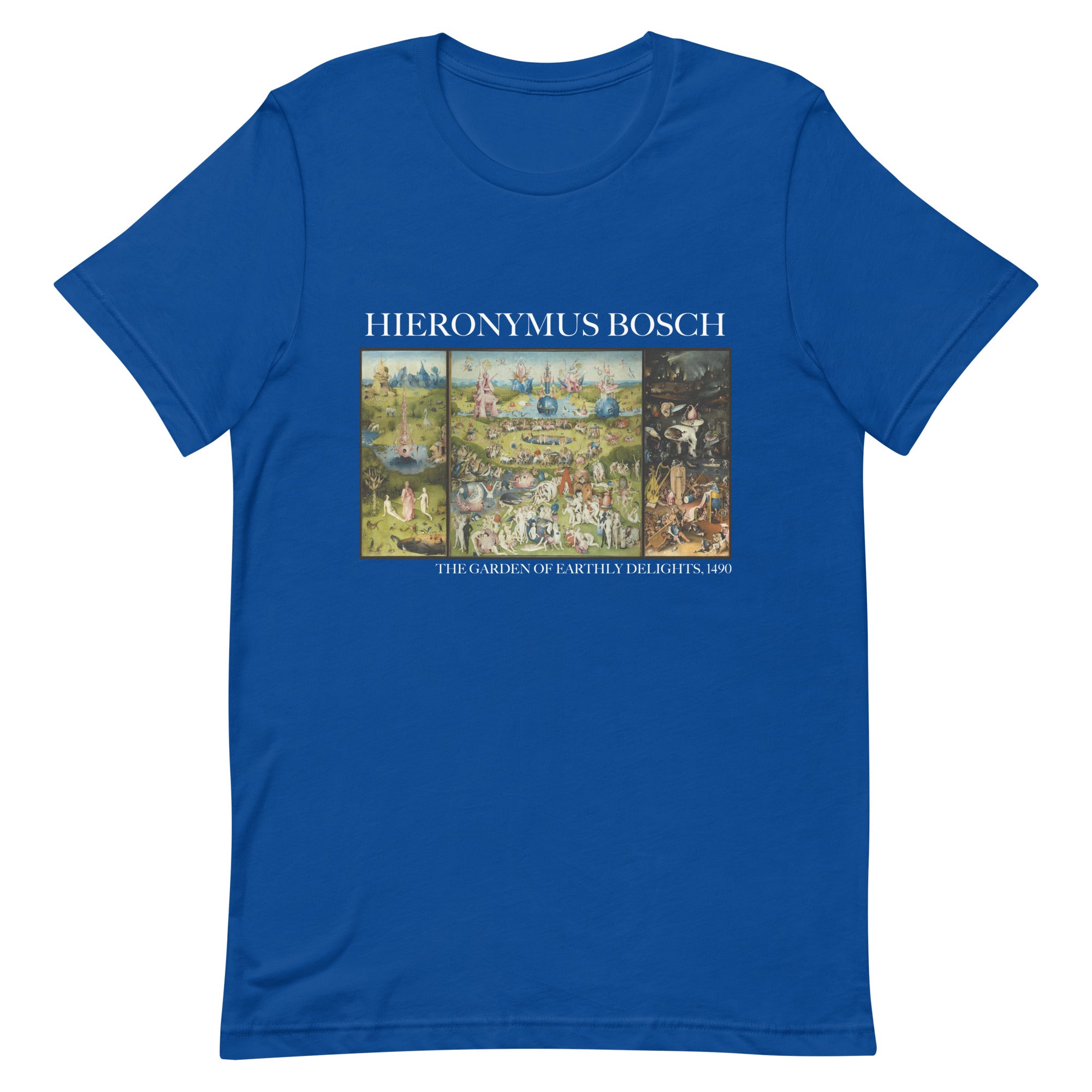 Hieronymus Bosch 'The Garden of Earthly Delights' Famous Painting T-Shirt | Unisex Classic Art Tee