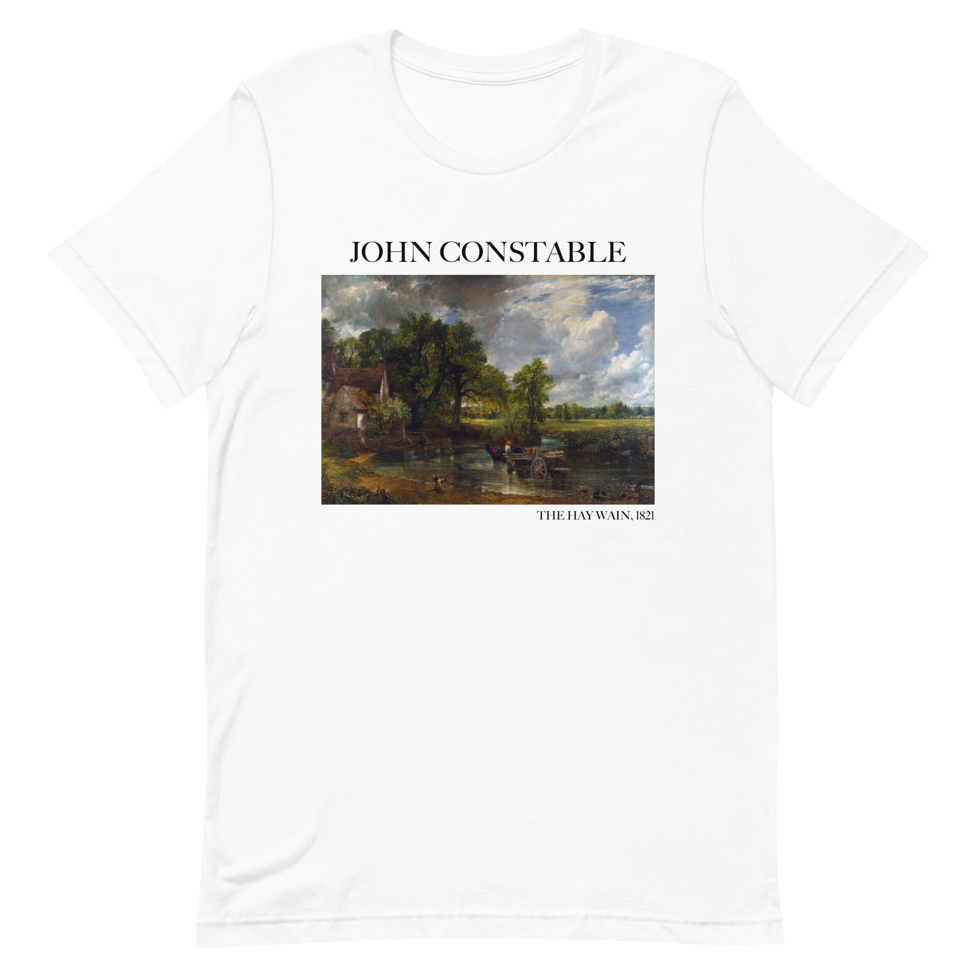 John Constable 'The Hay Wain' Famous Painting T-Shirt | Unisex Classic Art Tee