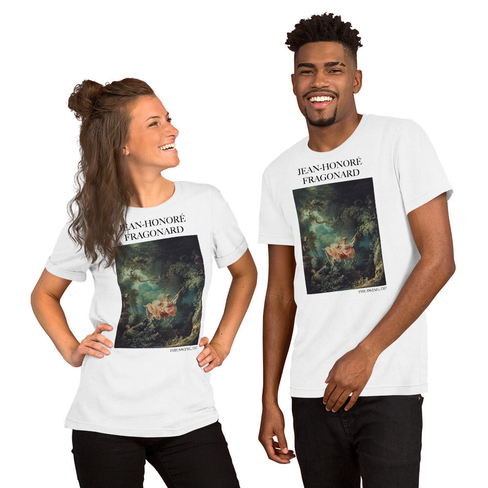 Jean-Honoré Fragonard 'The Swing' Famous Painting T-Shirt | Unisex Classic Art Tee