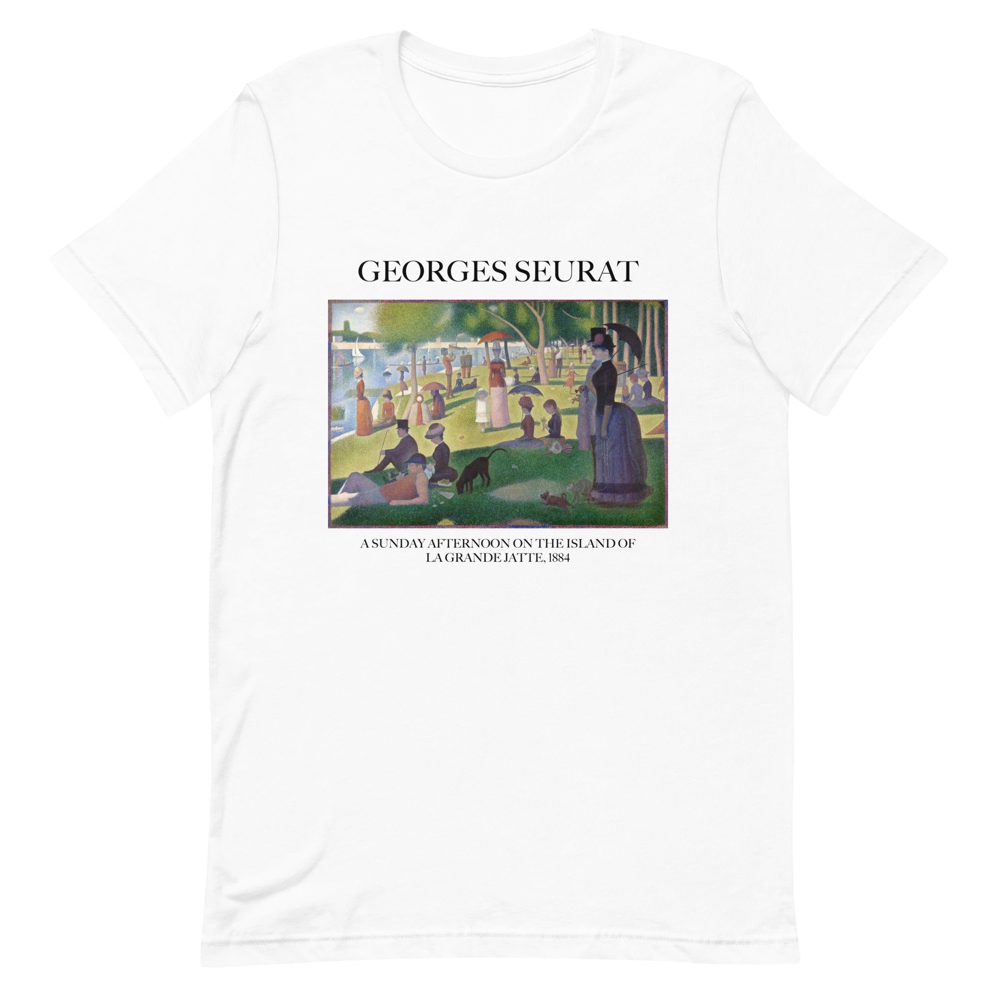 Georges Seurat 'A Sunday Afternoon on the Island of La Grande Jatte' Famous Painting T-Shirt | Unisex Classic Art Tee