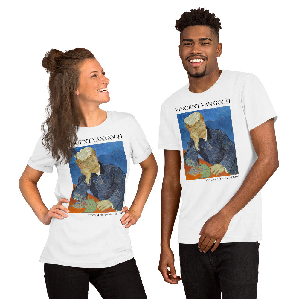 Vincent van Gogh 'Portrait of Dr. Gachet' Famous Painting T-Shirt | Unisex Classic Art Tee