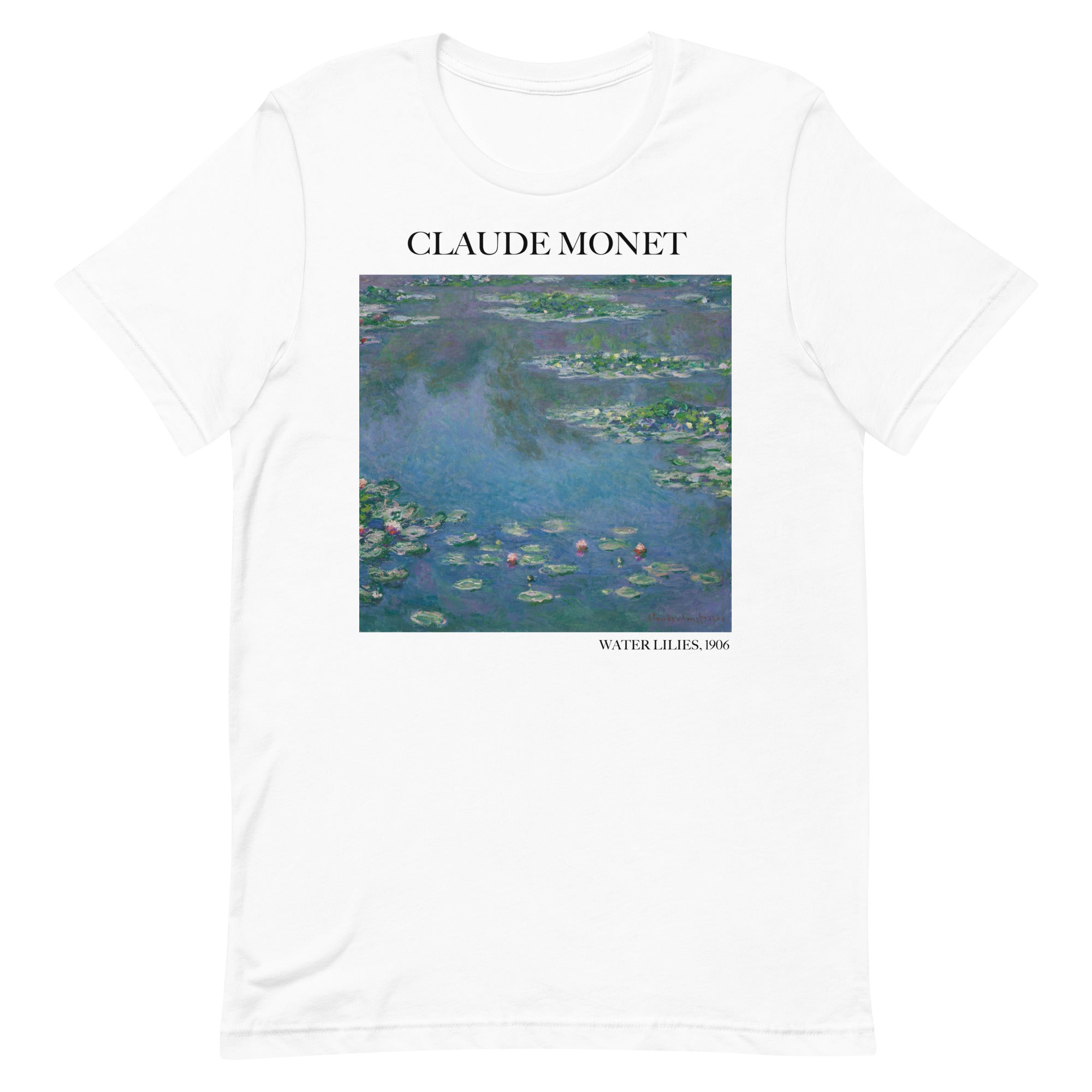 Claude Monet 'Water Lilies' Famous Painting T-Shirt | Unisex Classic Art Tee