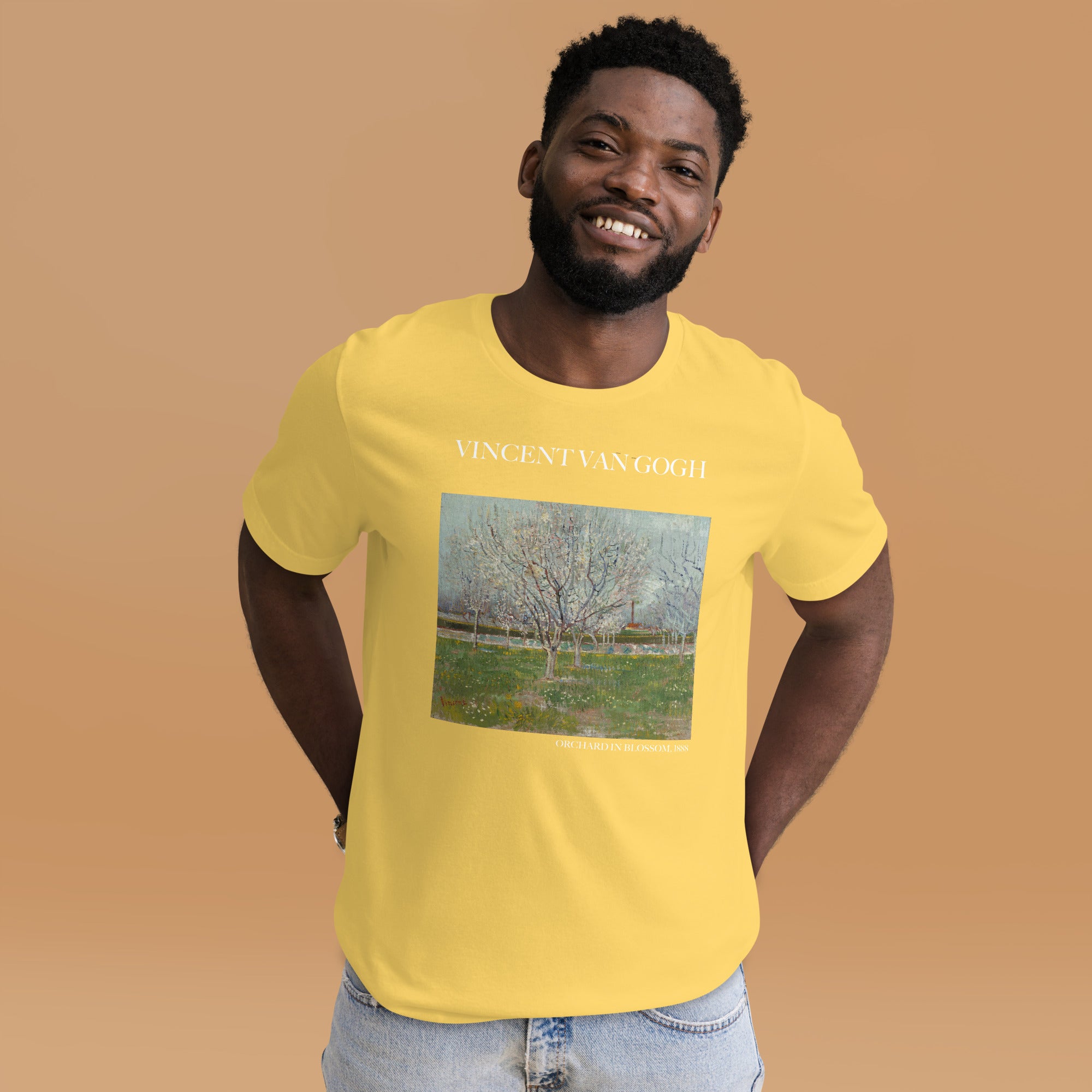 Vincent van Gogh 'Orchard in Blossom' Famous Painting T-Shirt | Unisex Classic Art Tee
