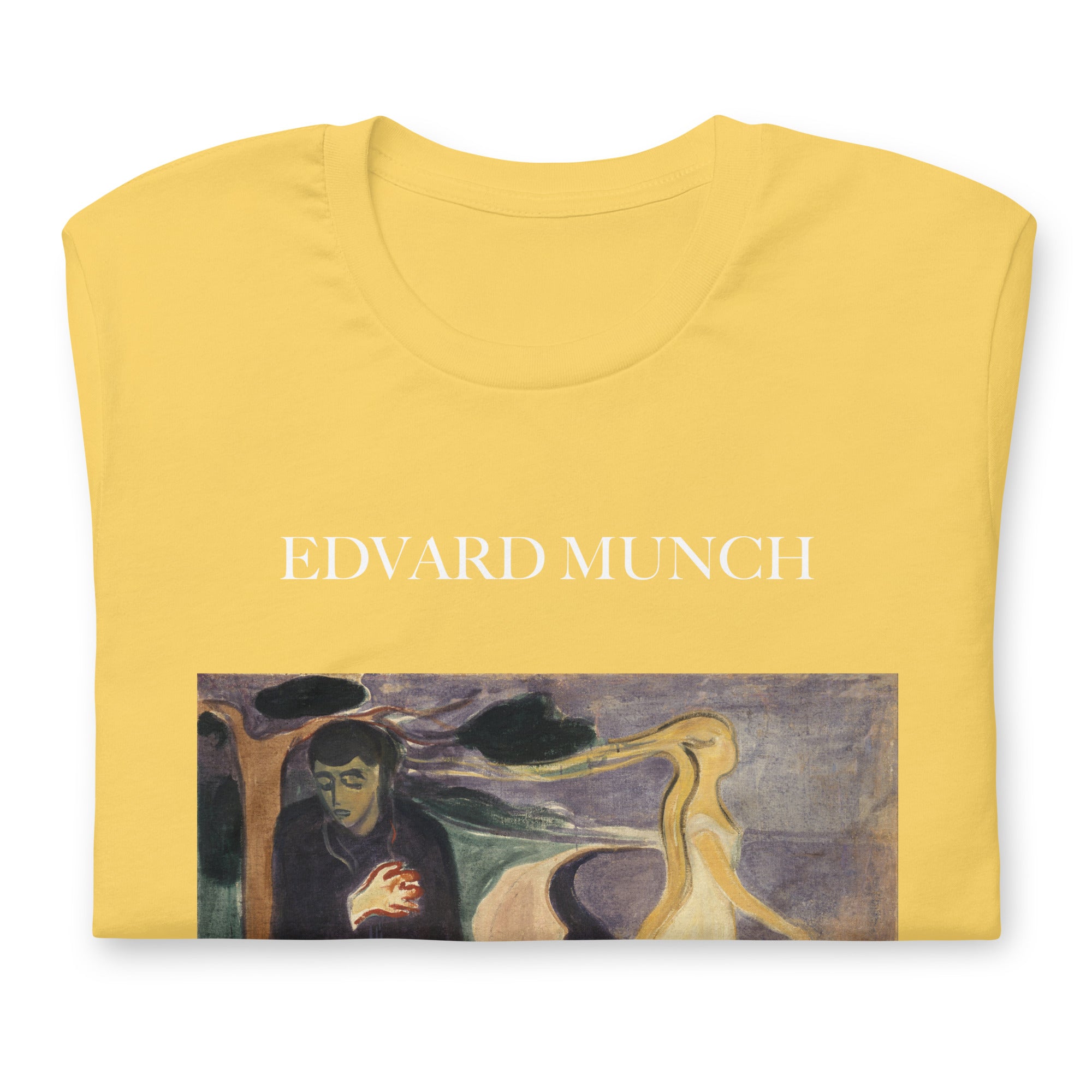 T-Shirt mit berühmtem Gemälde „Separation“ von Edvard Munch | Unisex-T-Shirt im klassischen Kunststil