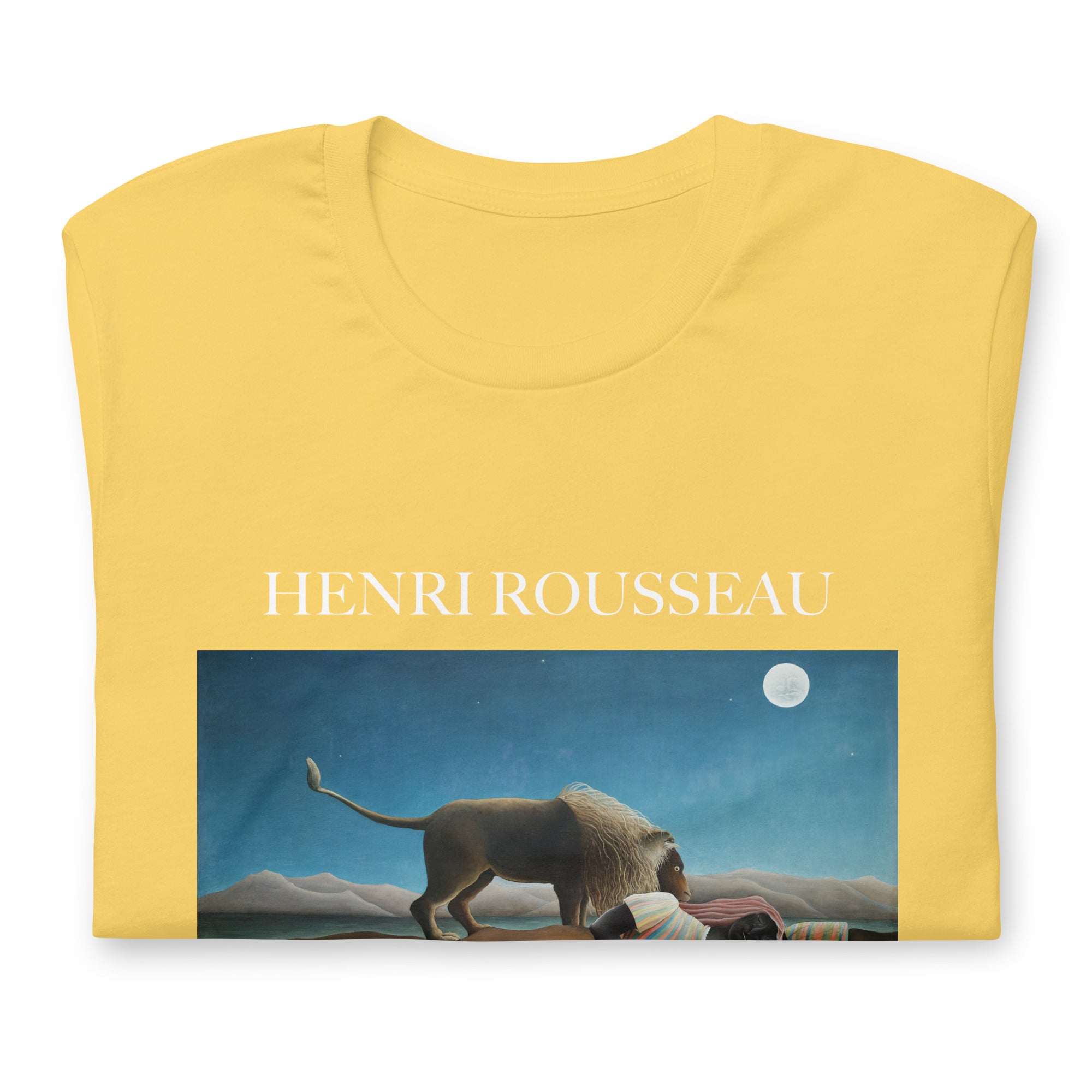 Henri Rousseau 'The Sleeping Gypsy' Famous Painting T-Shirt | Unisex Classic Art Tee