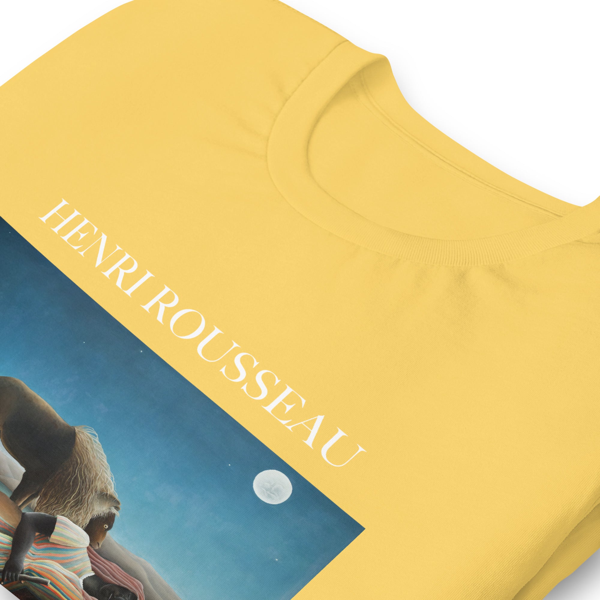 Henri Rousseau 'The Sleeping Gypsy' Famous Painting T-Shirt | Unisex Classic Art Tee