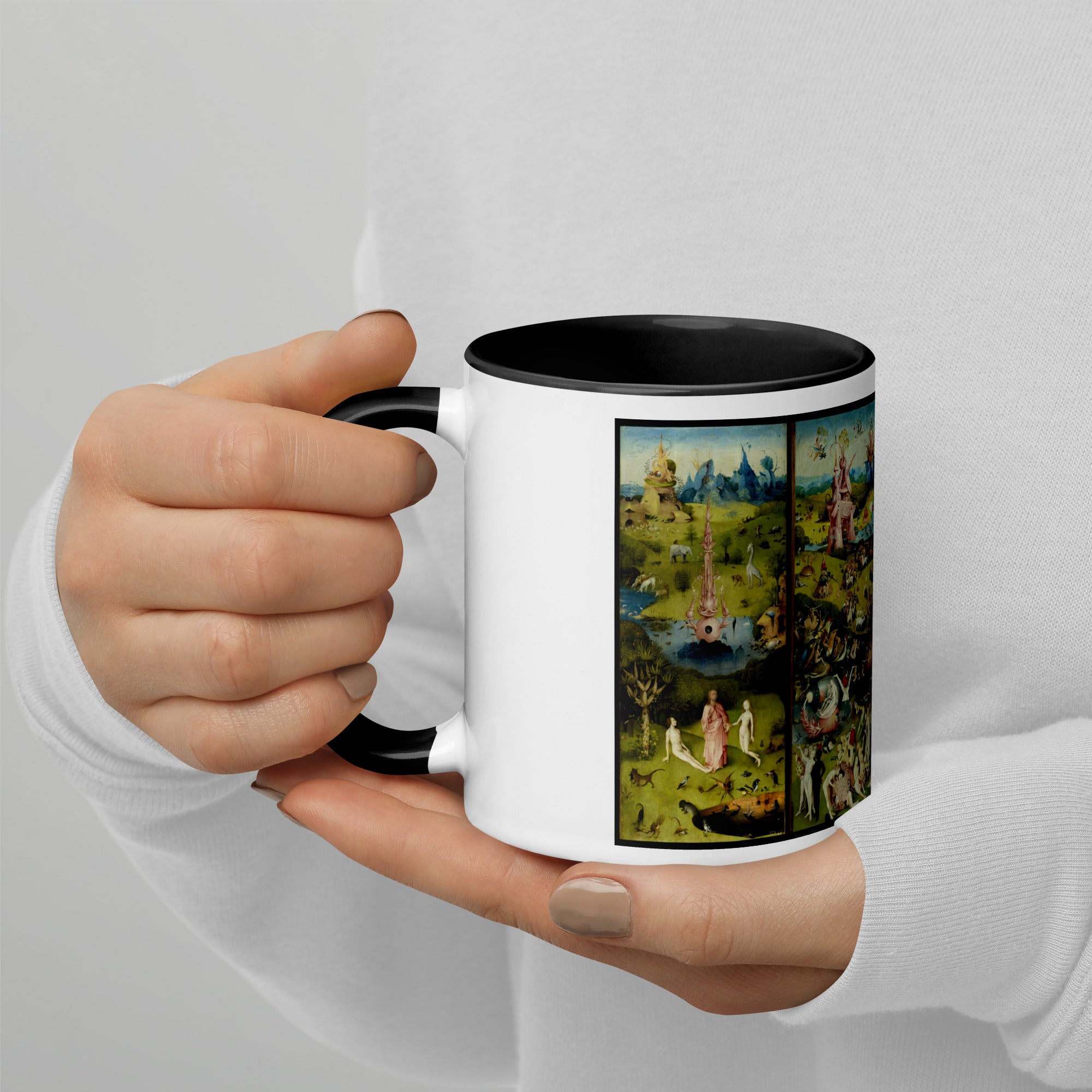 Keramiktasse „Der Garten der Lüste“ von Hieronymus Bosch, berühmtes Gemälde | Hochwertige Kunsttasse