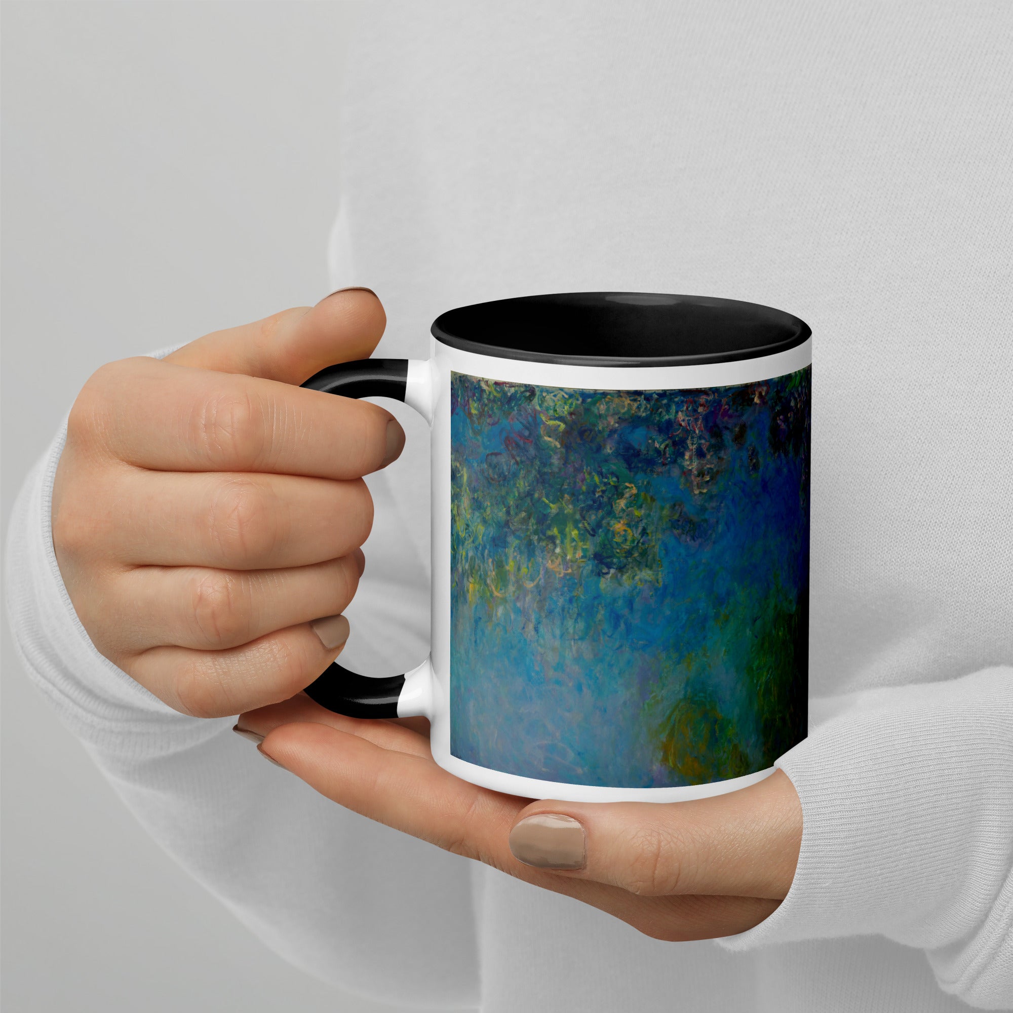 Claude Monet 'Wisteria' Famous Painting Ceramic Mug | Premium Art Mug