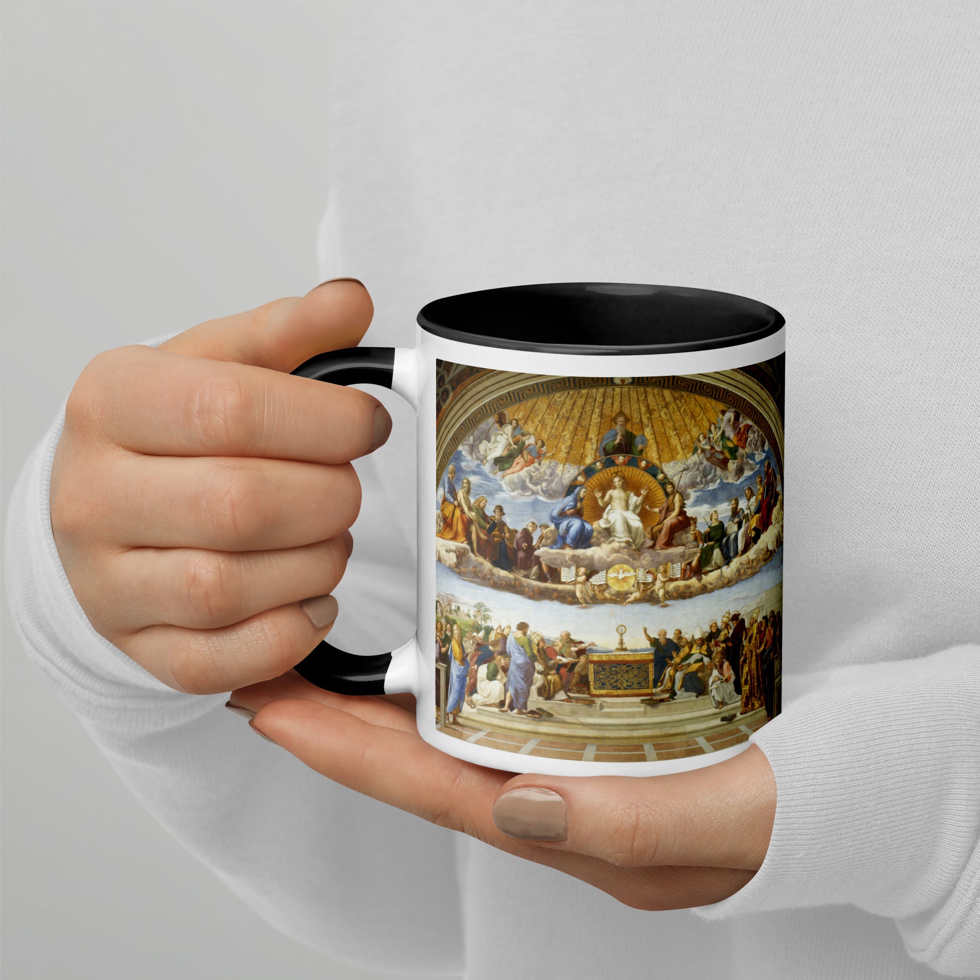 Raphael 'Disputation of the Holy Sacrament' Famous Painting Ceramic Mug | Premium Art Mug
