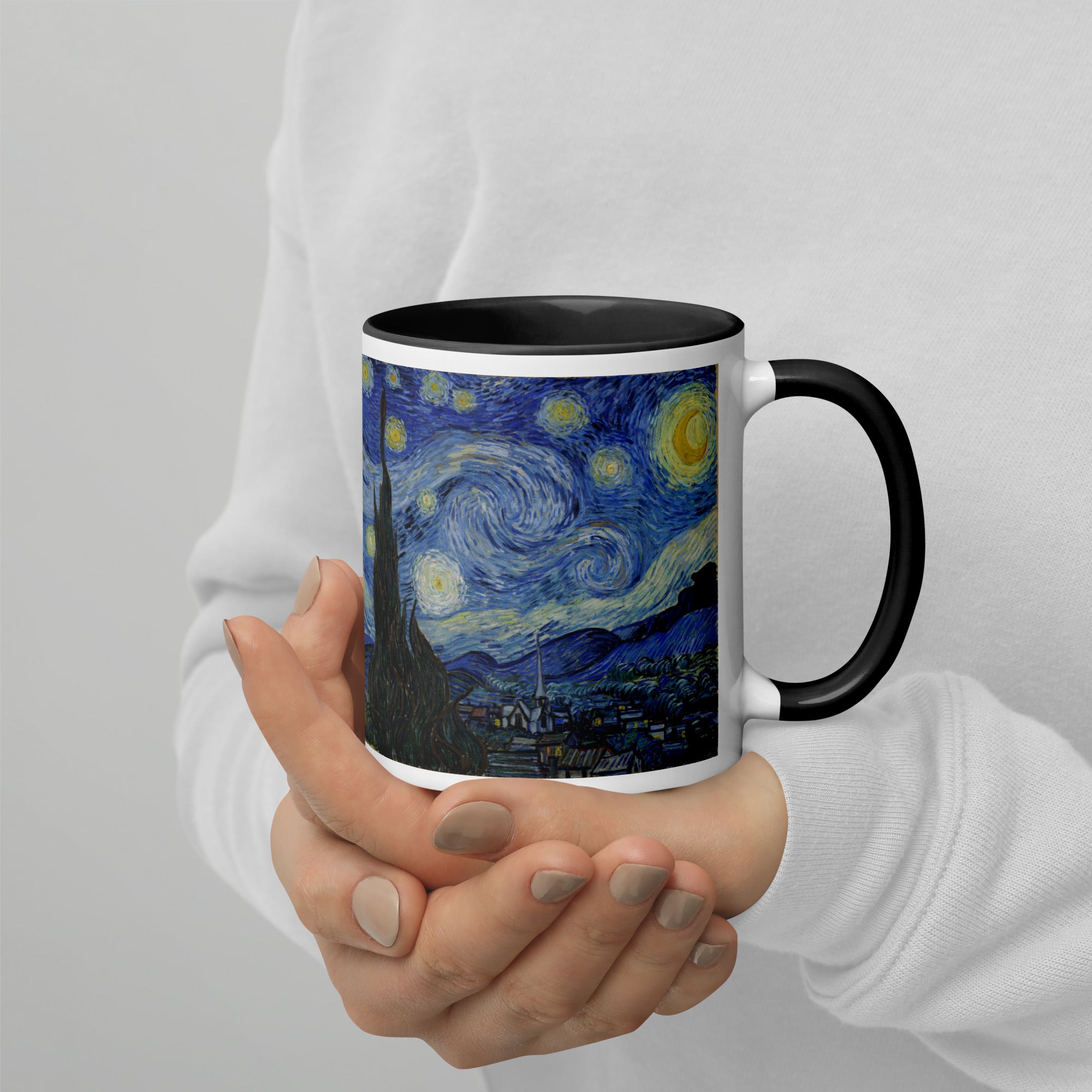 Vincent van Gogh 'Starry Night' Famous Painting Ceramic Mug | Premium Art Mug