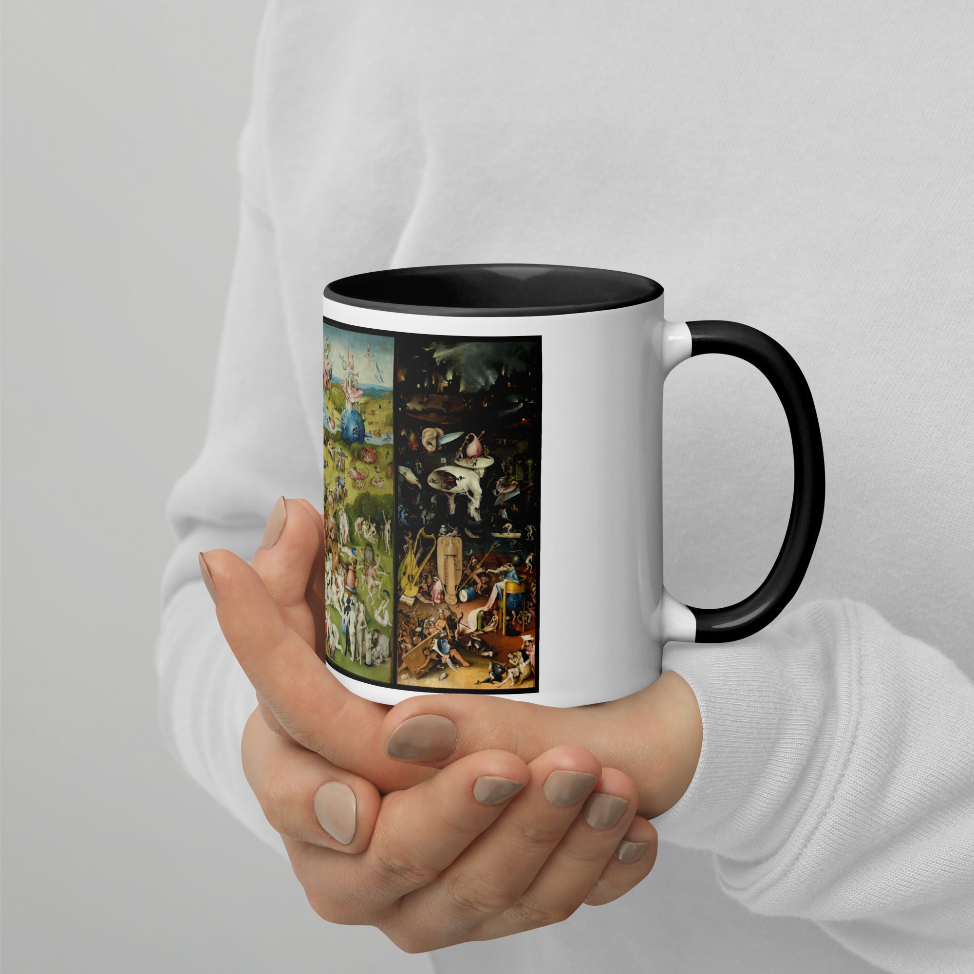 Keramiktasse „Der Garten der Lüste“ von Hieronymus Bosch, berühmtes Gemälde | Hochwertige Kunsttasse