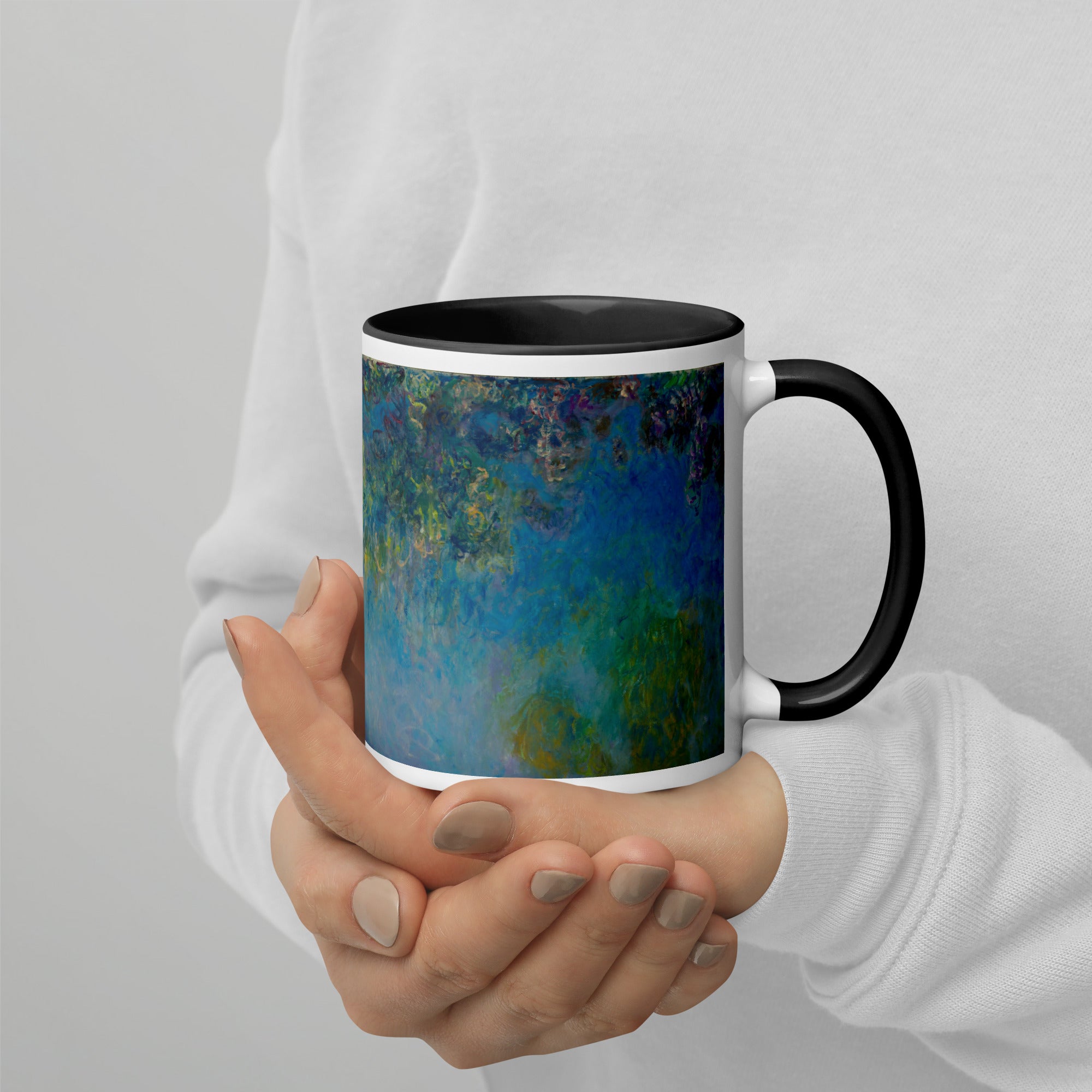 Claude Monet 'Wisteria' Famous Painting Ceramic Mug | Premium Art Mug