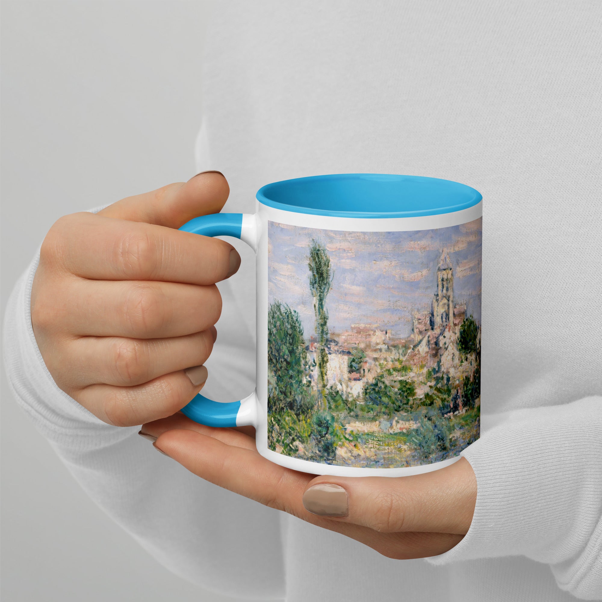 Claude Monet 'Vetheuil in Summer' Famous Painting Ceramic Mug | Premium Art Mug
