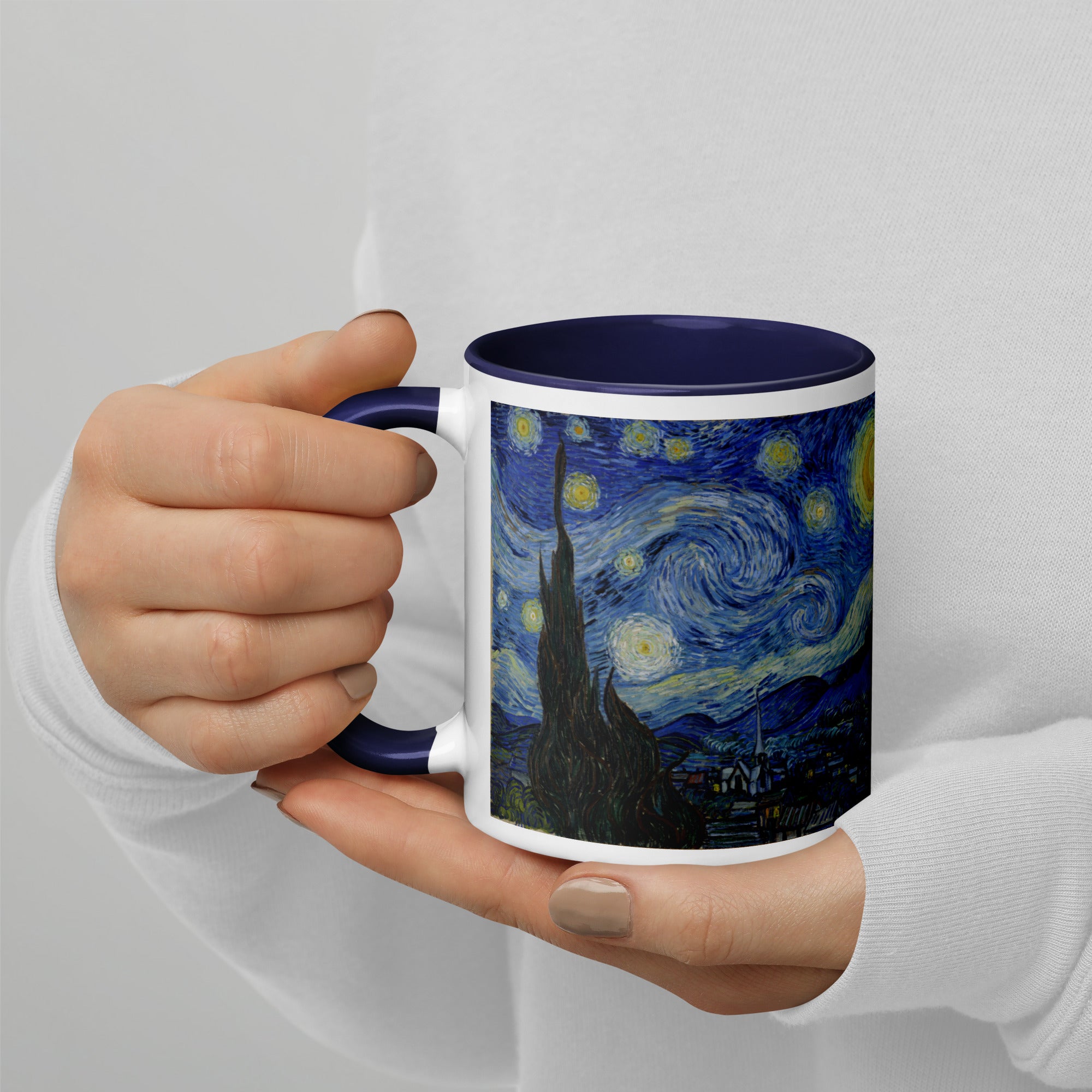 Vincent van Gogh 'Starry Night' Famous Painting Ceramic Mug | Premium Art Mug