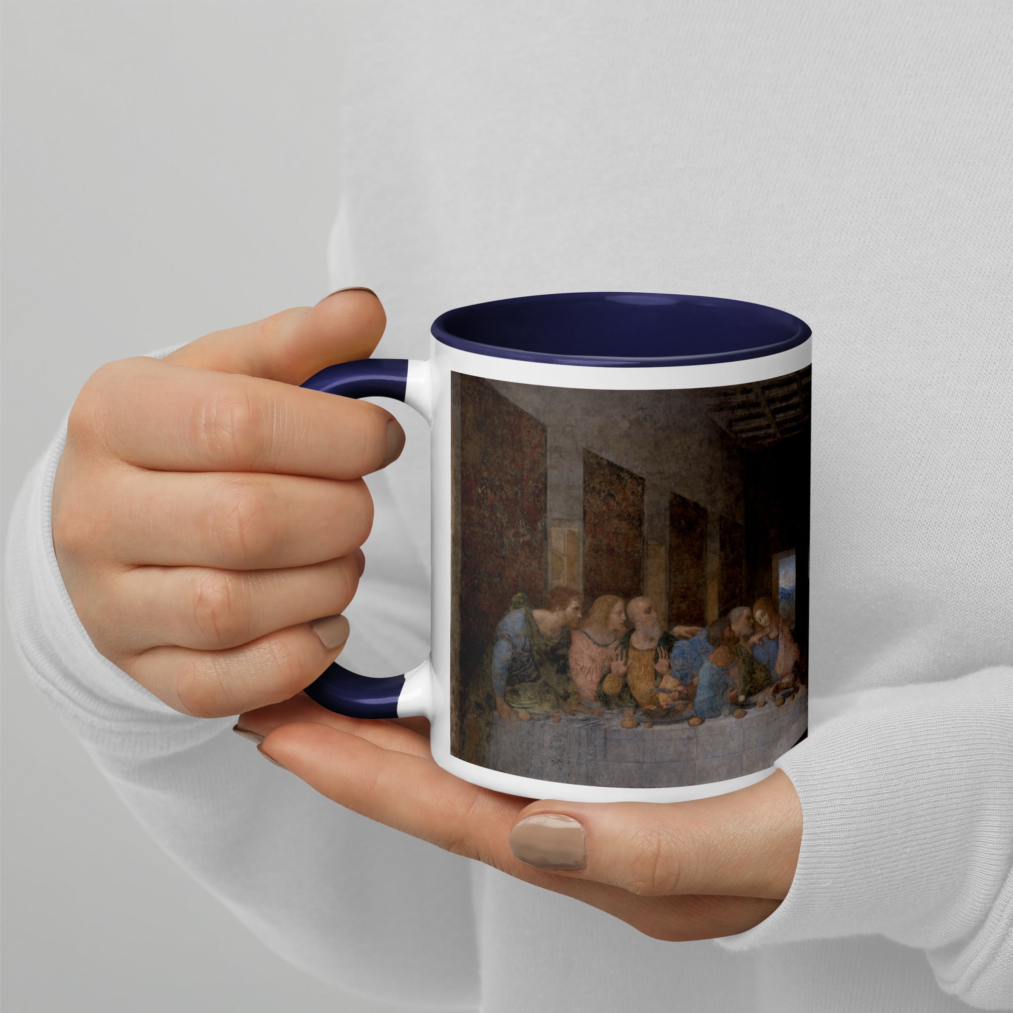 Keramiktasse „Das letzte Abendmahl“ von Leonardo da Vinci, berühmtes Gemälde | Hochwertige Kunsttasse