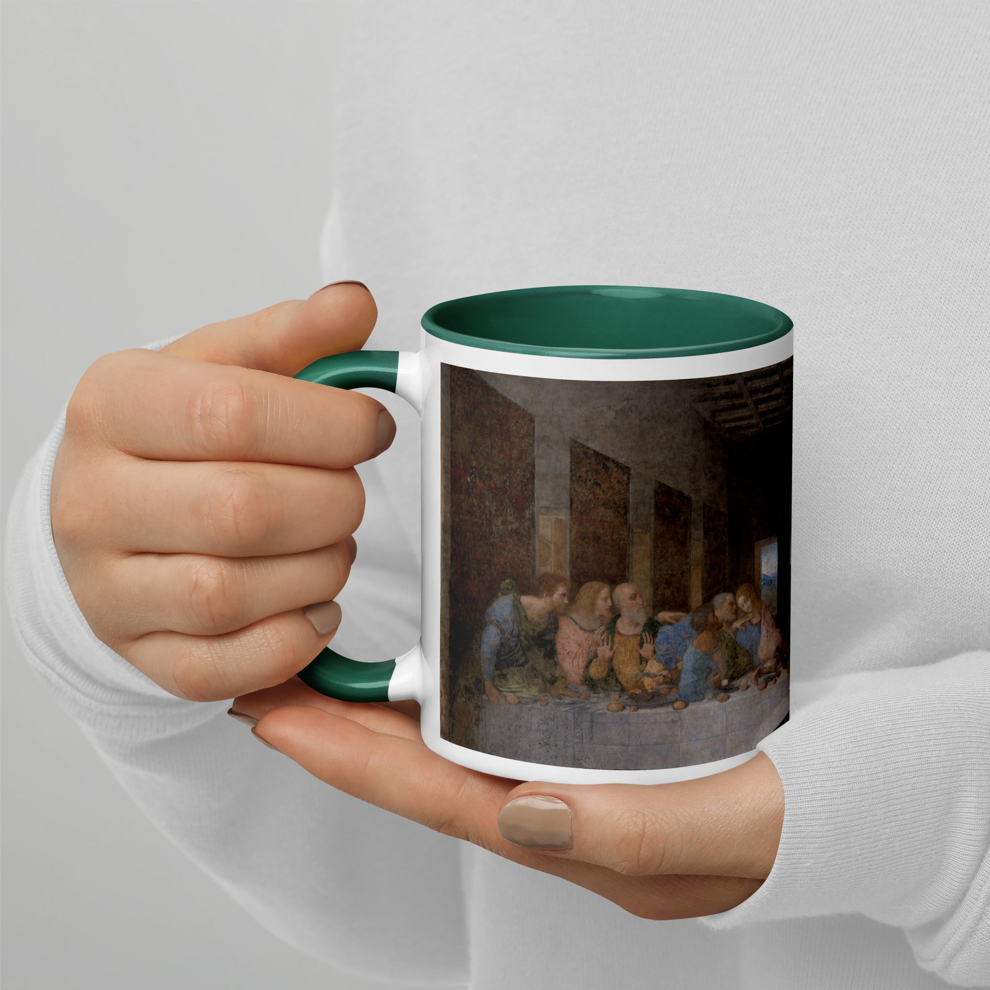 Keramiktasse „Das letzte Abendmahl“ von Leonardo da Vinci, berühmtes Gemälde | Hochwertige Kunsttasse